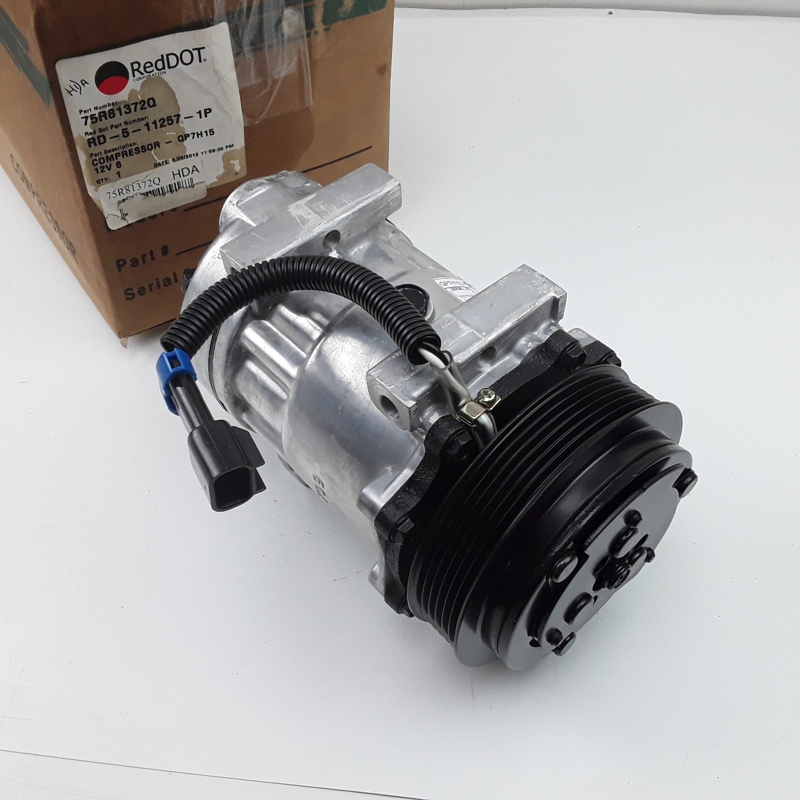 Red Dot 75R81372Q Compressor-QP7H15D Q4891 Fits Volvo VN VHD VNL VNM 2002-2016