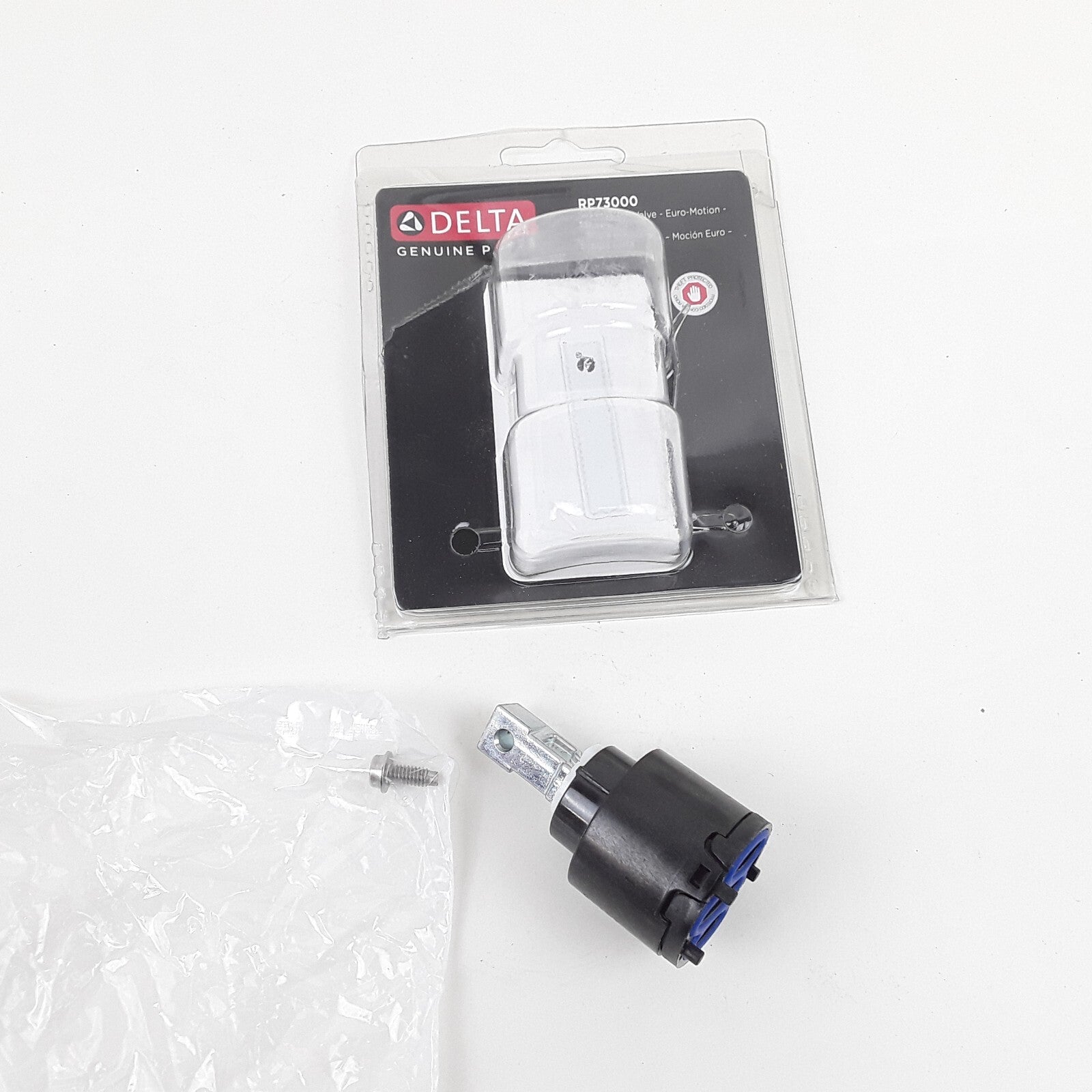 Delta Genuine Part RP73000 Diamond Cartridge Faucet Valve Euro Motion Short Stem