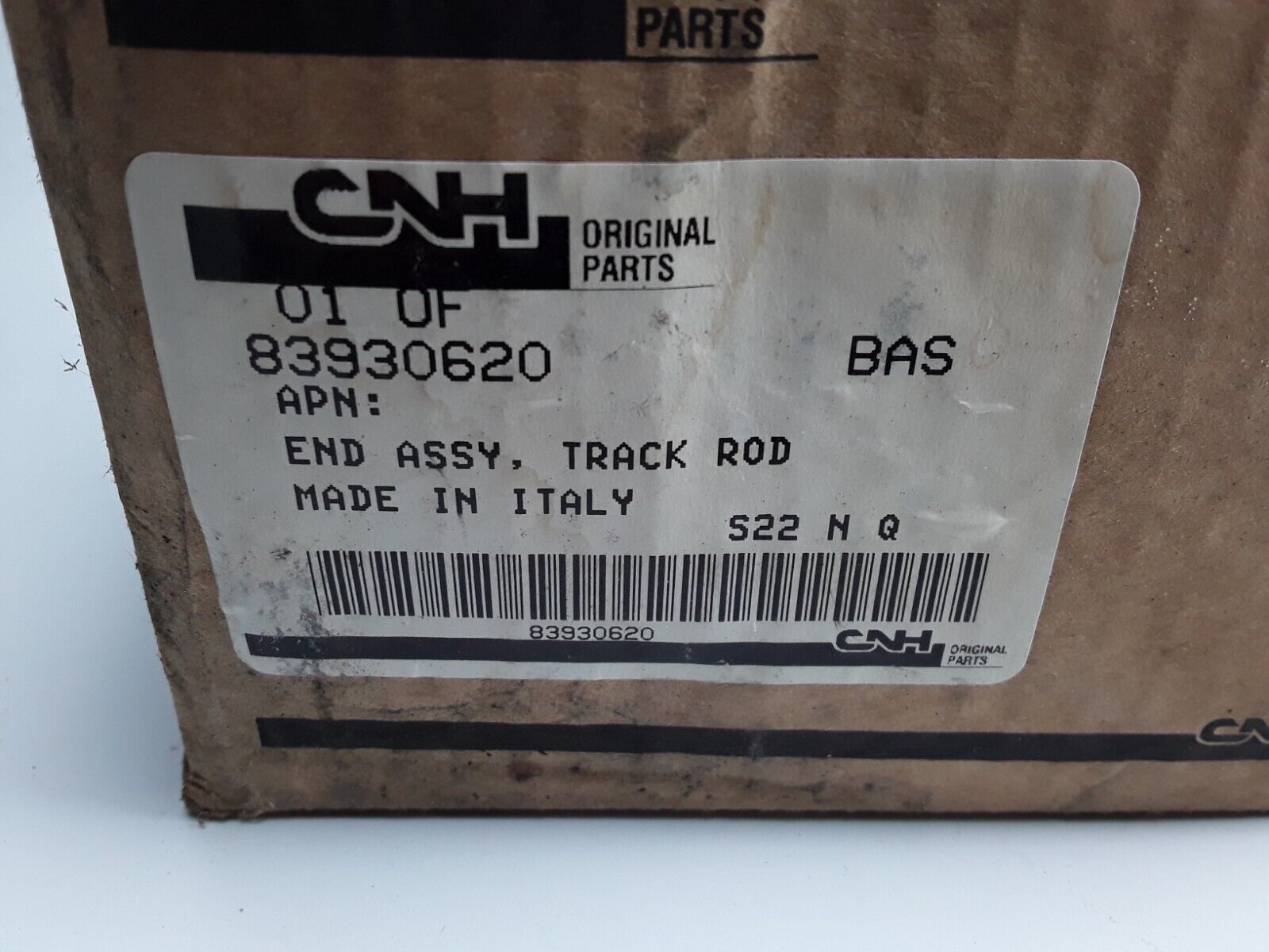 CNH 83930620 LH Inner Tie Rod End Fits Ford New Holland 250C 260C 345C 345D 445 - HotCarParts