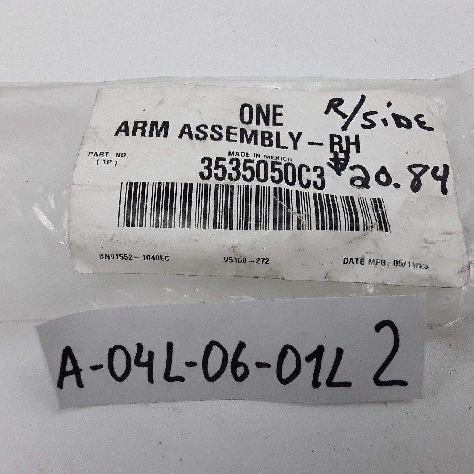 Windshield Wiper Arm Fits International 7700 RH613 IC Corporation 3200 2002-2025