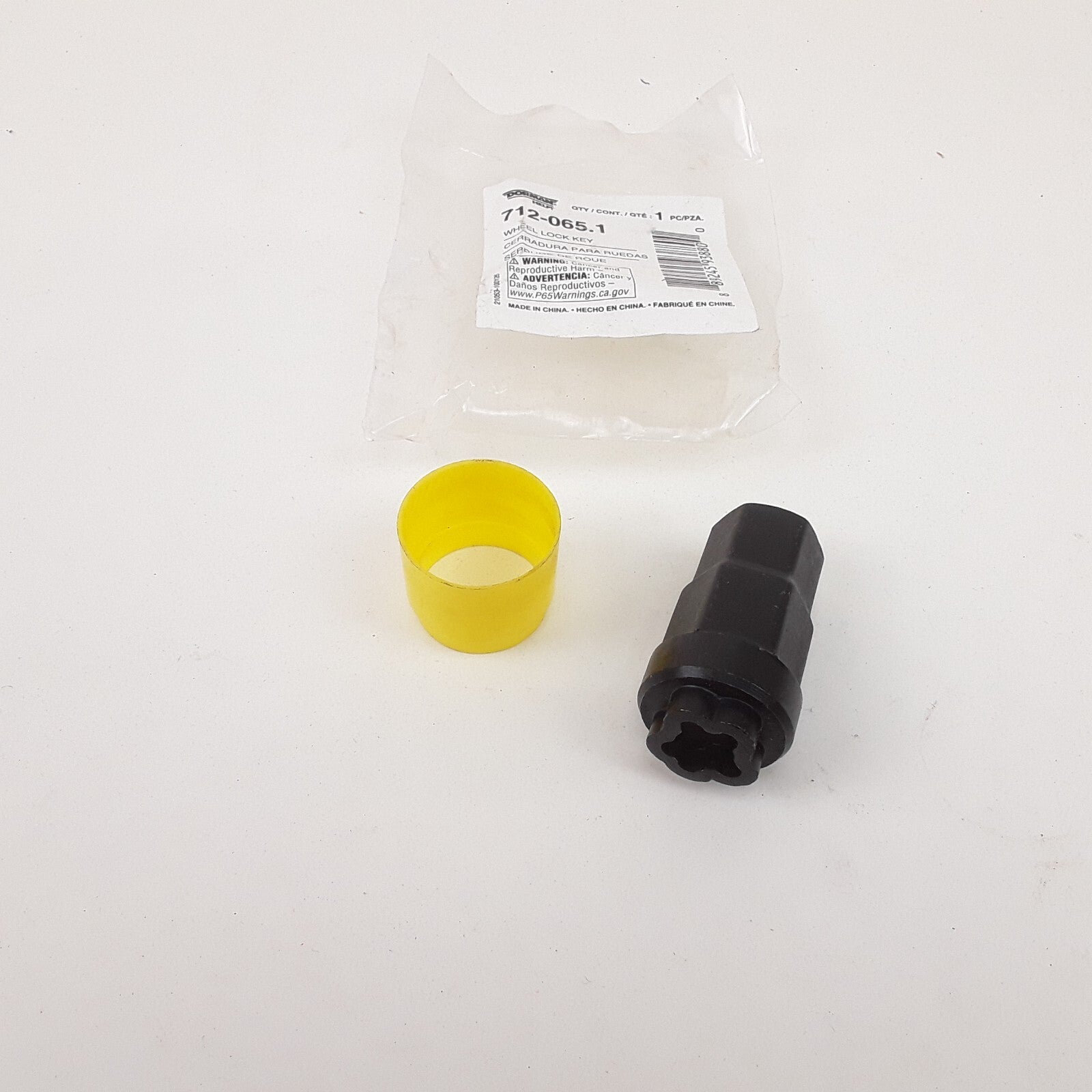 Dorman 712-065.1 Spline Key Adapter Wheel Lock Replacement Key Carbon Steel