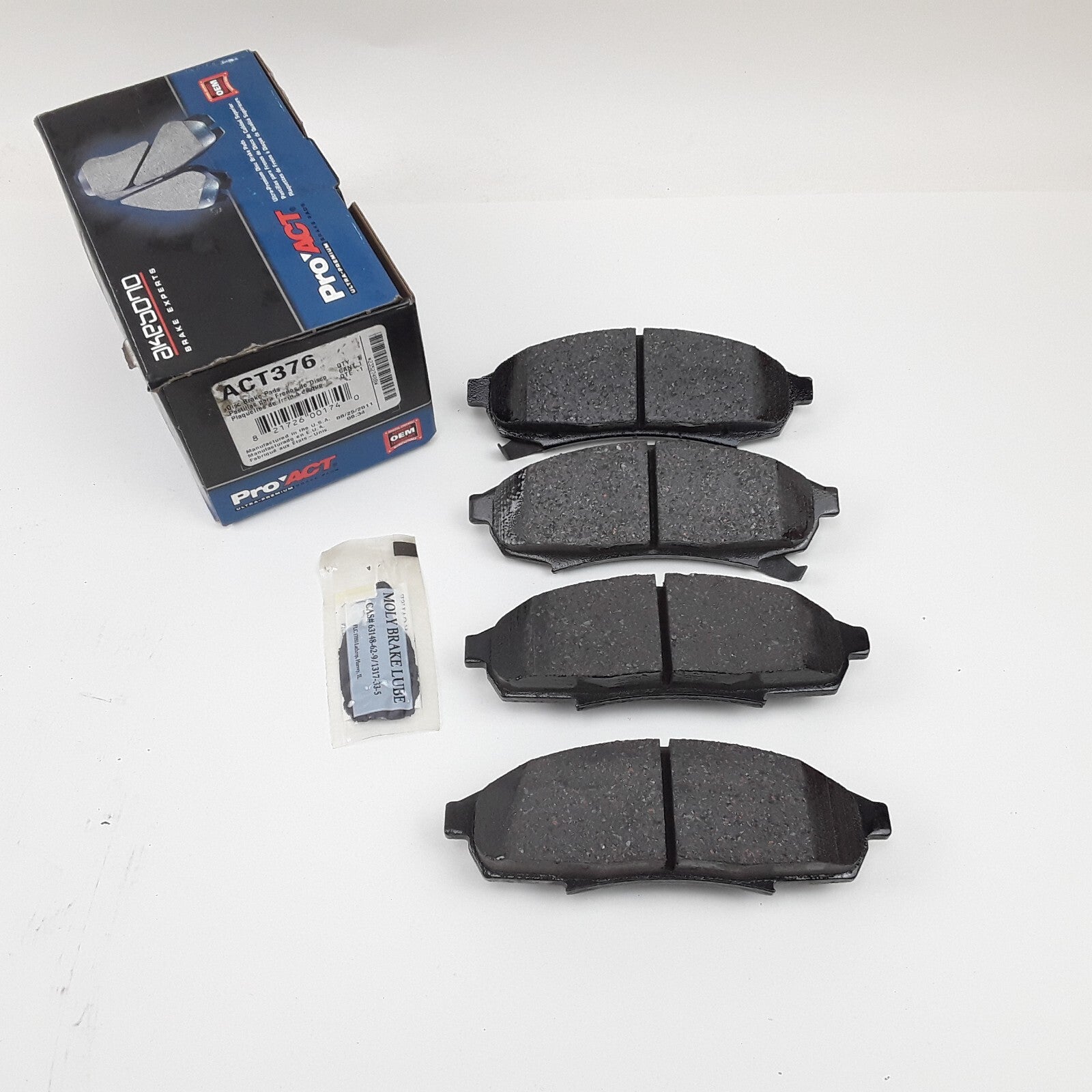 Front Disc Brake Pad Assembly Fits Pontiac Oldsmobile Chevrolet Buick 1988-2001
