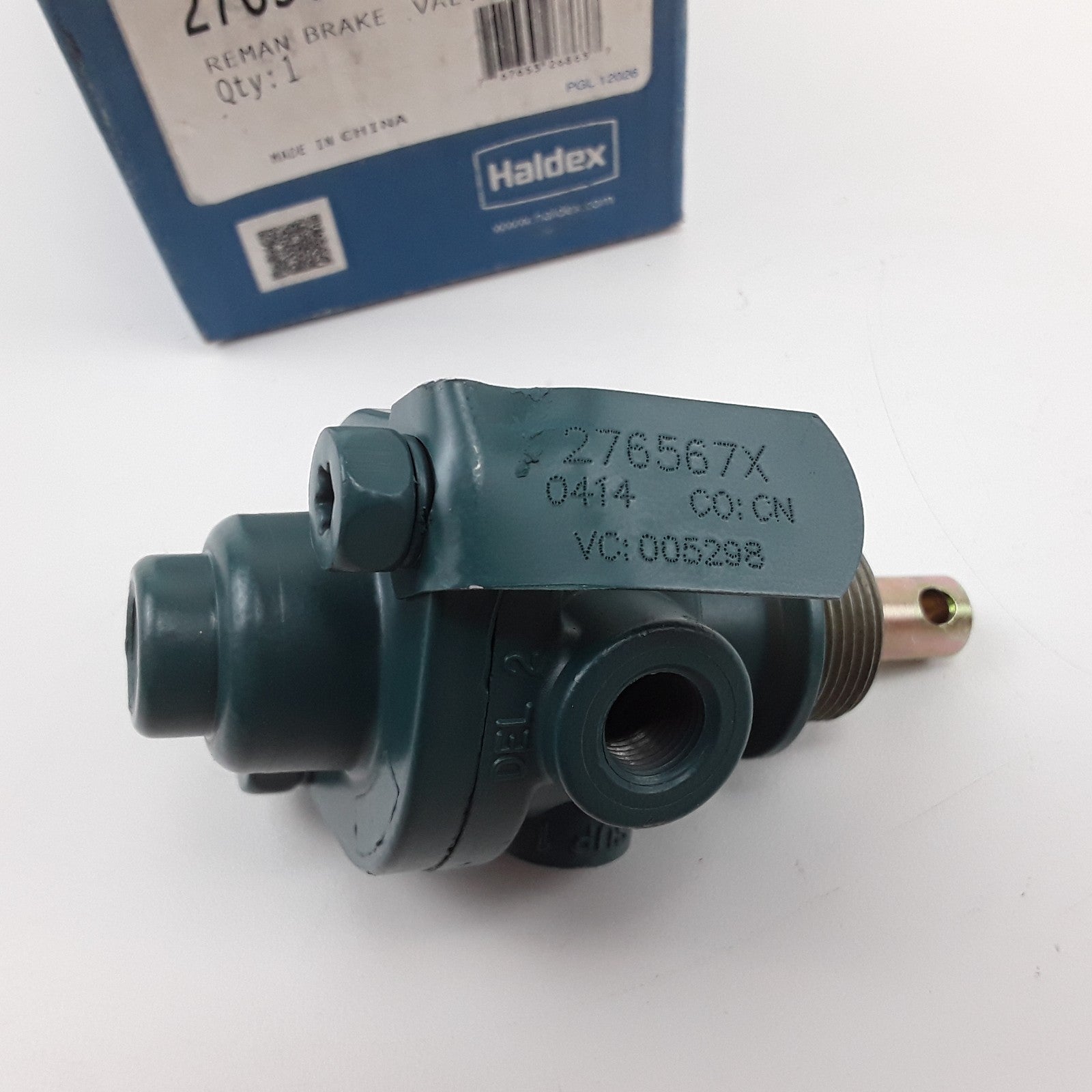 Haldex 276567RX Push-Pull Hand Control Valve Remanufactured 1/8" Delivery Port