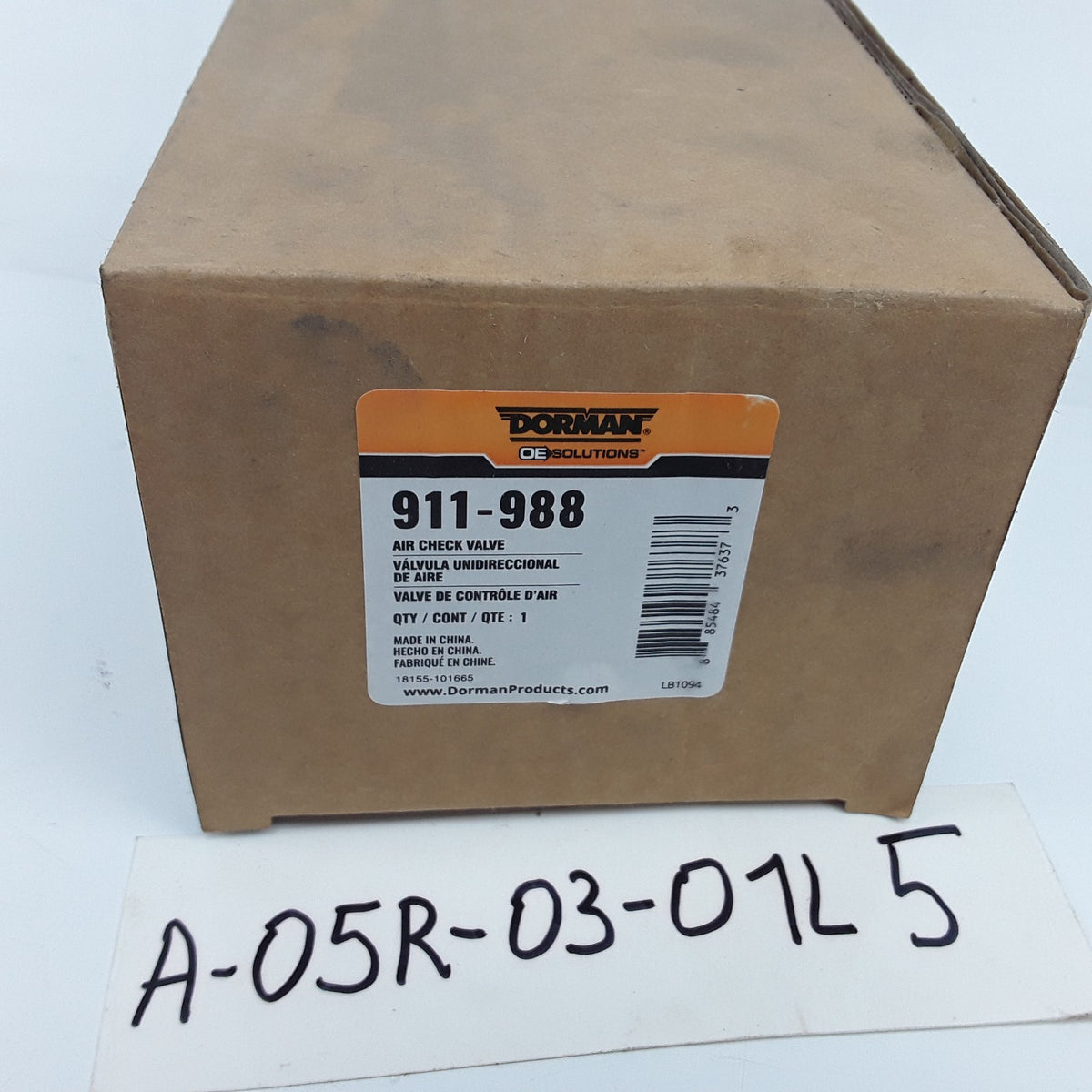 Left Air Check Valve For Audi A7 Quattro A5 S6 S8 Volkswagen Touareg (2009-2019)