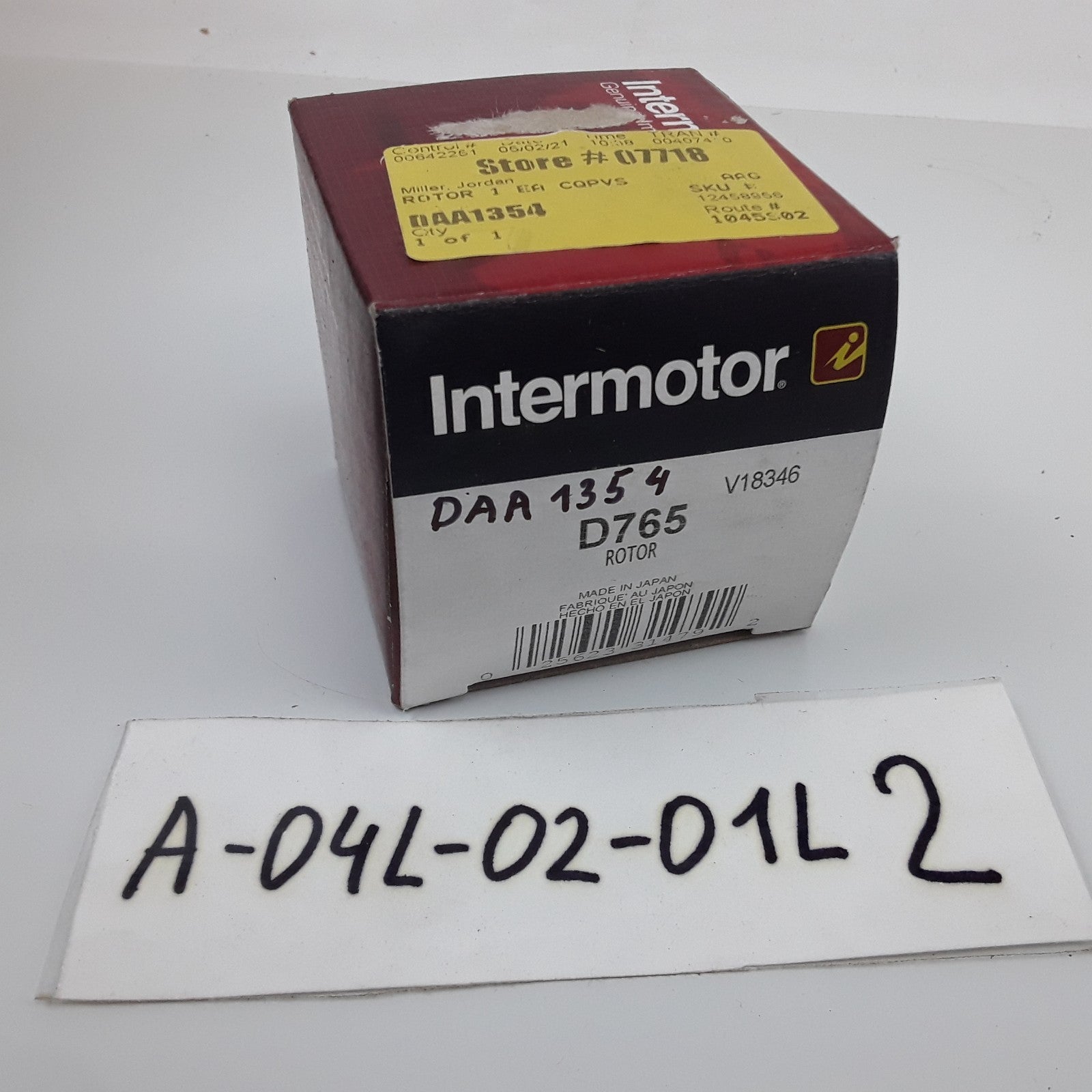 Intermotor D765 Distributor Rotor Fits Acura Integra (1997 1998 1999 2000 2001)
