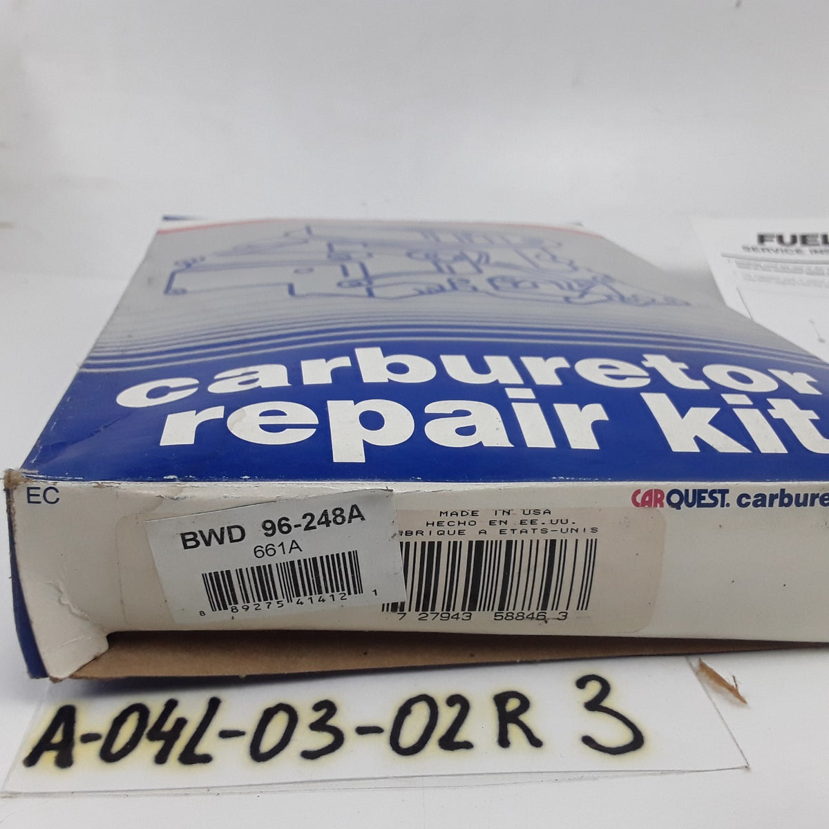 Carburetor Repair Kit Fits Dodge Chevrolet Lincoln Mercury Edsel Ford 1957-1977
