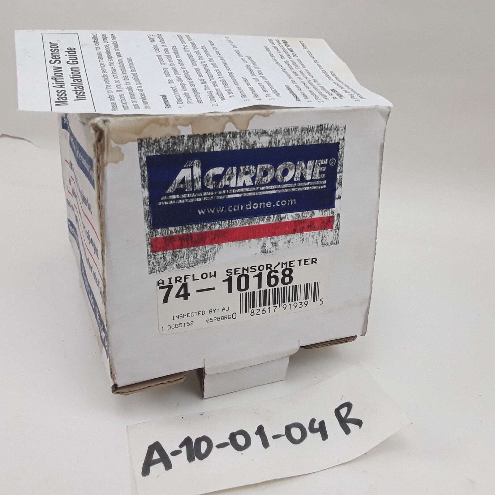 Cardone 74-10168 Mass Air Flow Sensor Black For Land Rover Discovery 1999-2004
