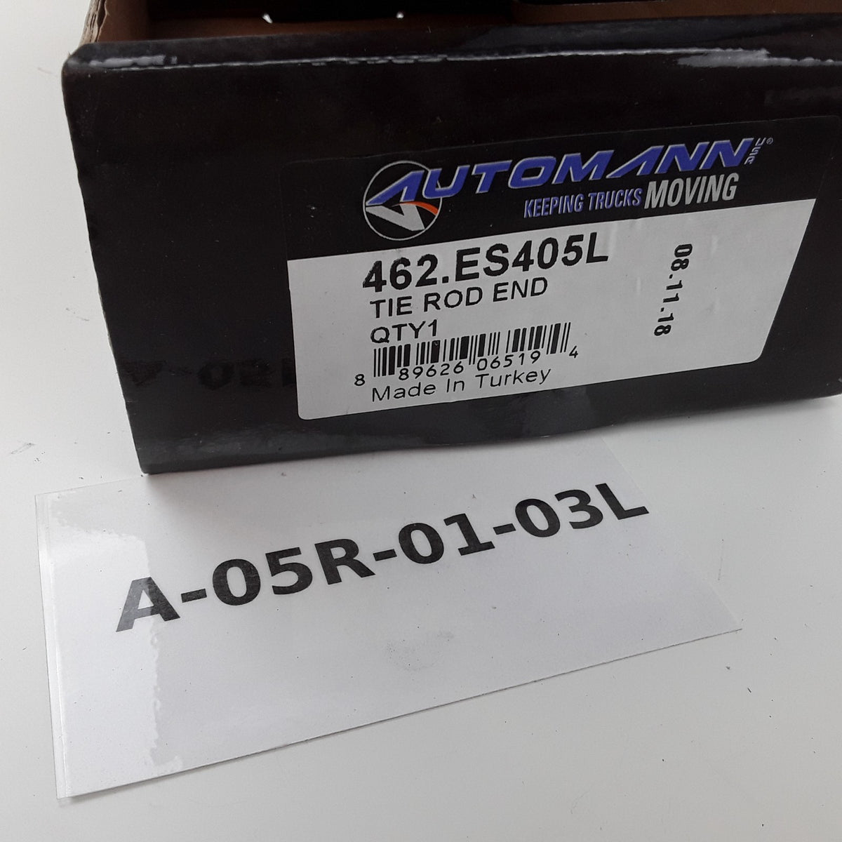 Automann 462.ES405L High Performance Tie Rod End Fits Heavy Duty Trucks