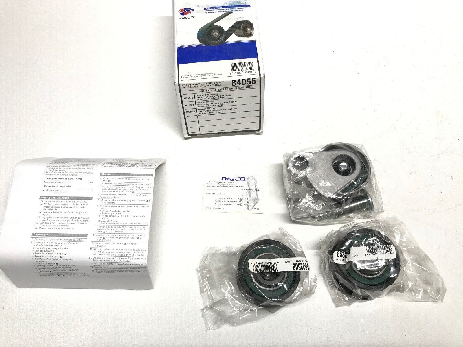 Engine Timing Belt Tensioner-Timing Component Kit CARQUEST 84055 FAST SHIPPING - HotCarParts