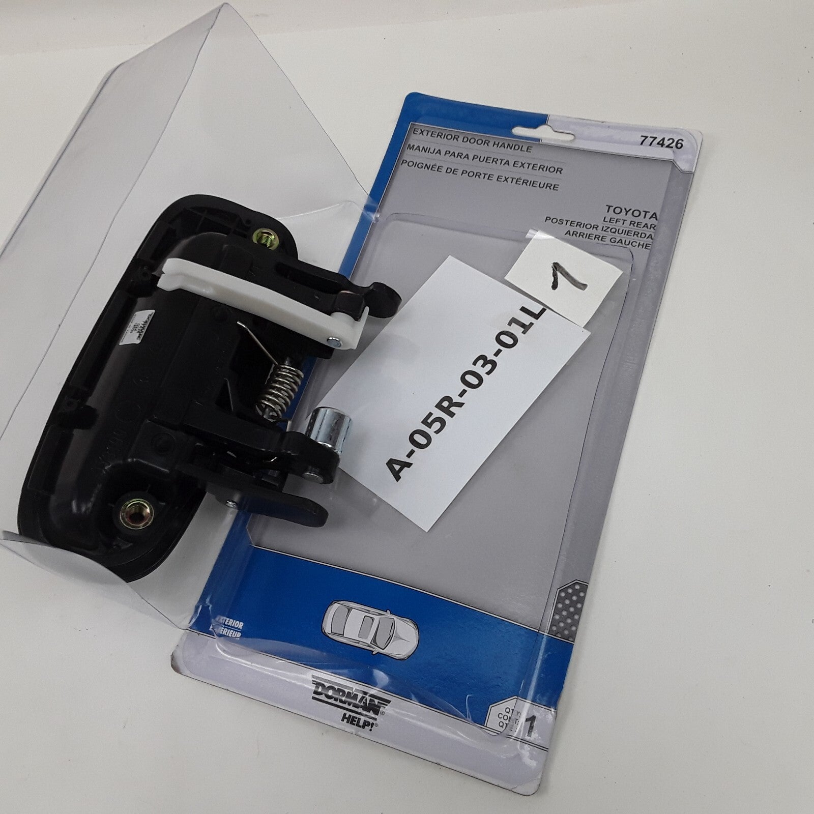 Dorman 77426 Rear Left Exterior Door Handle Fits Toyota Corolla (1998-2002)