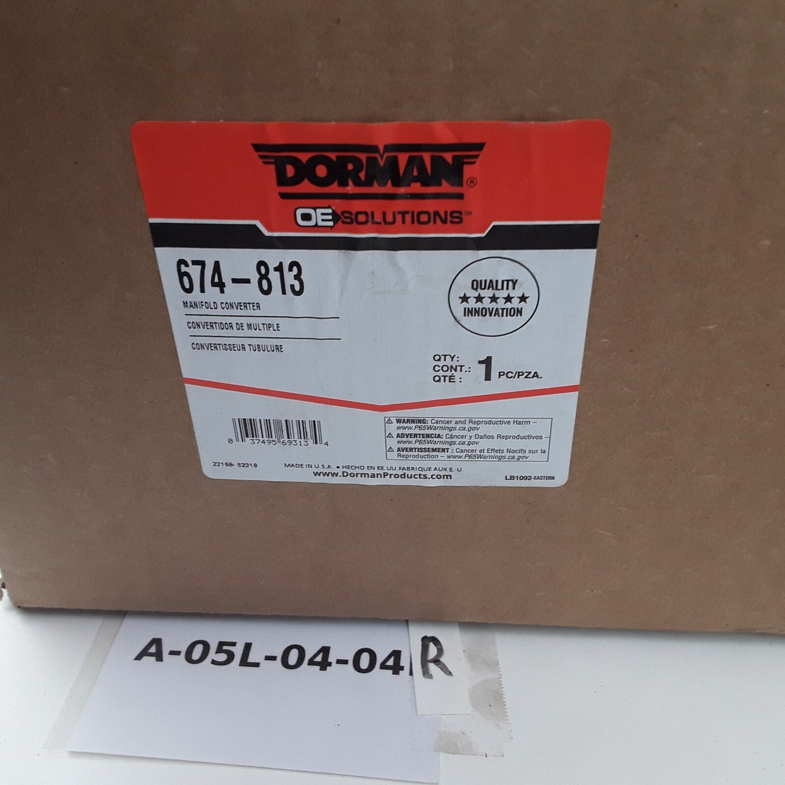 Dorman 674-813 Manifold Catalytic Converter Fits Hyundai Santa Fe (2001-2004)