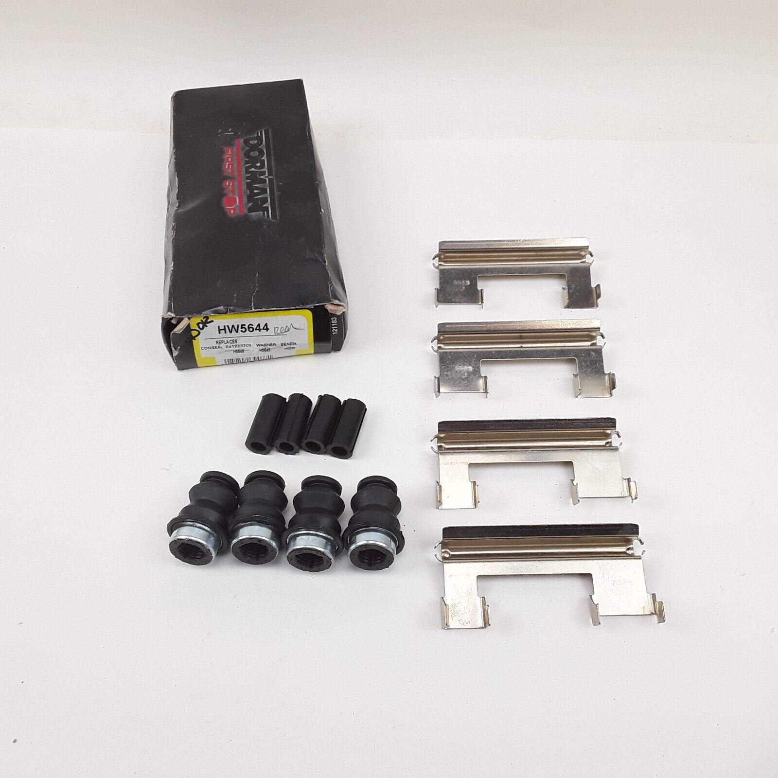 Disc Brake Hardware Kit Fits Chevy Silverado 1500 1999-2007 GMC Sierra Hummer H2