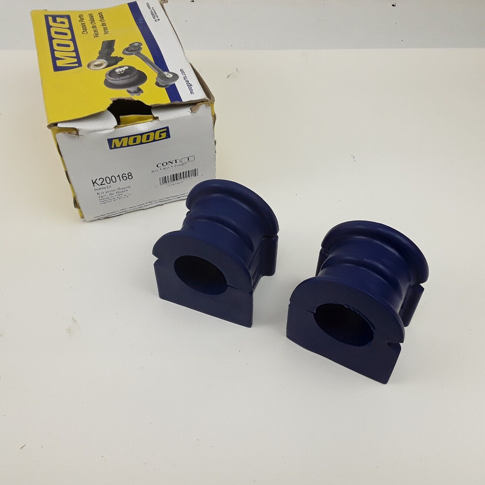 Moog K200168 Stabilizer Bar Bushing Kit for Ford, Lincoln, Mercury 1991-2011