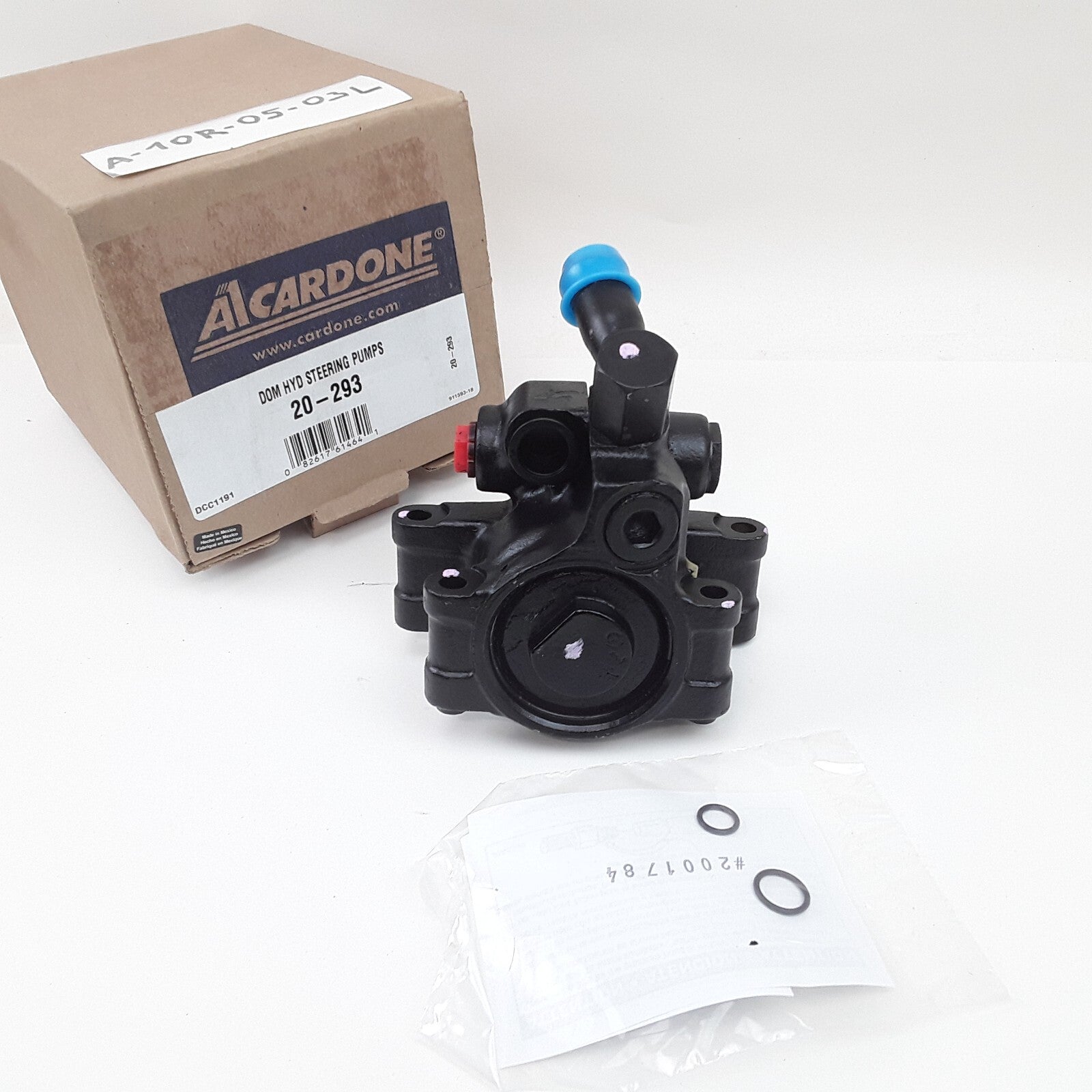 Cardone 20-293 Black Hydraulic Power Steering Pump Cast Iron For Ford Focus 2000
