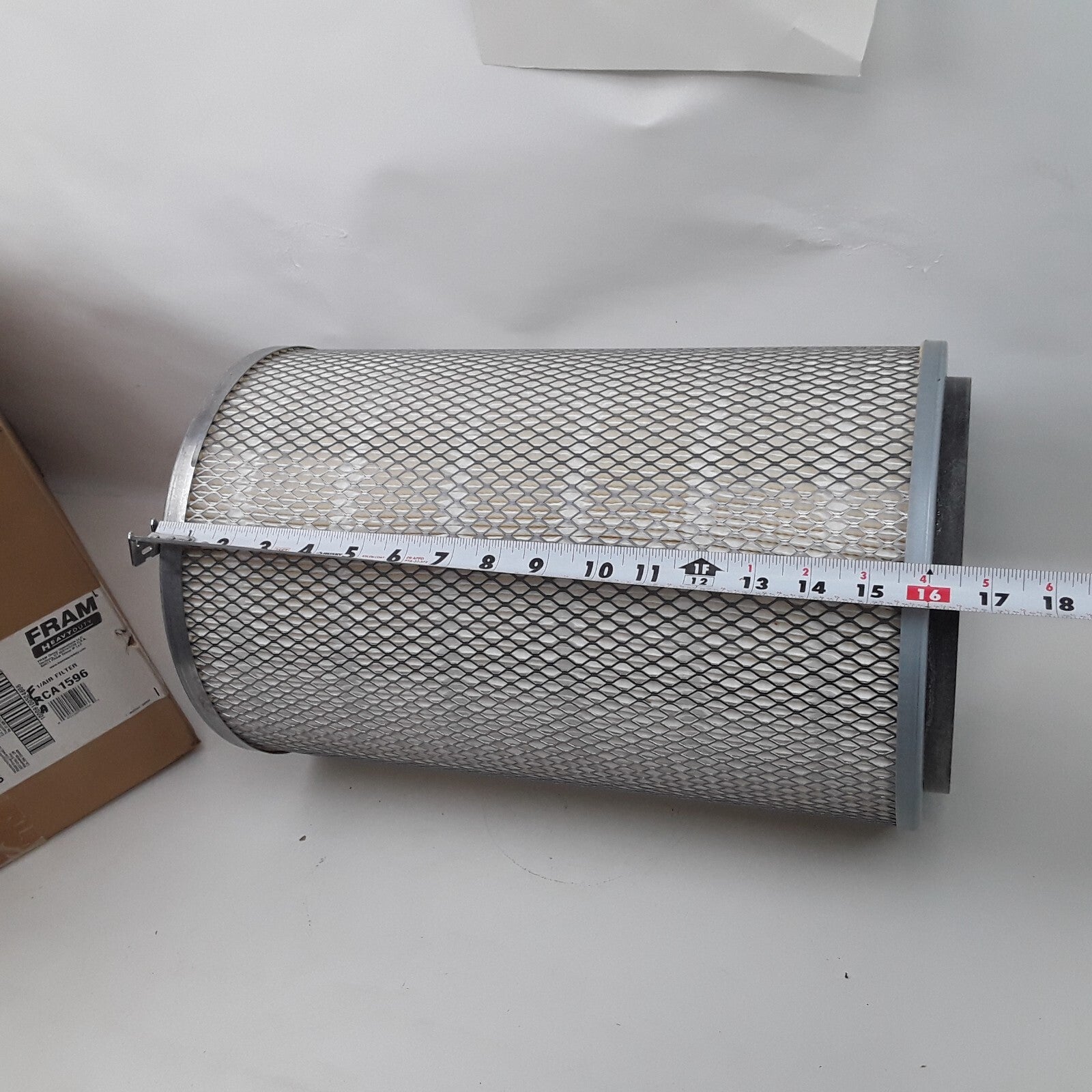 Fram CA1596 Metal End Air Filter Fits International Harvester ,Kenworth