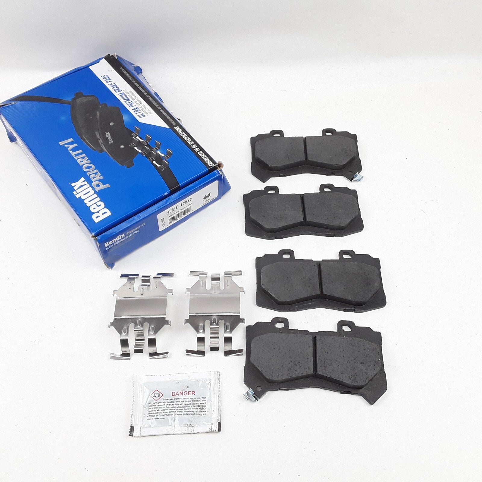 Front Disc Brake Pad Set Priority One Ceramic Fits Chevrolet Colorado 2015-2020
