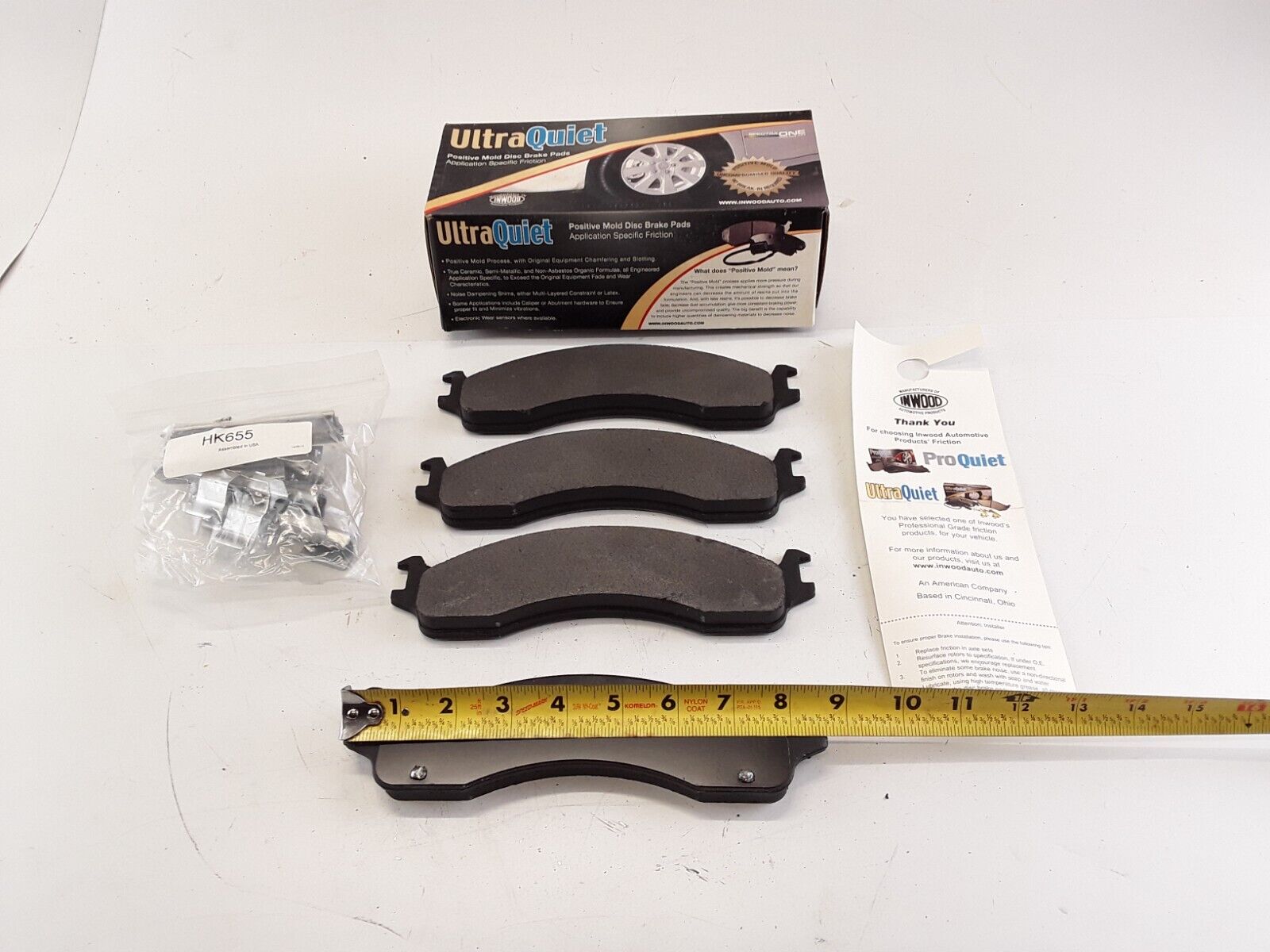 Front Disc Brake Pad Set For Dodge Ram 2500 3500 Van 1998 1999 2000 2001 2002 03 - HotCarParts