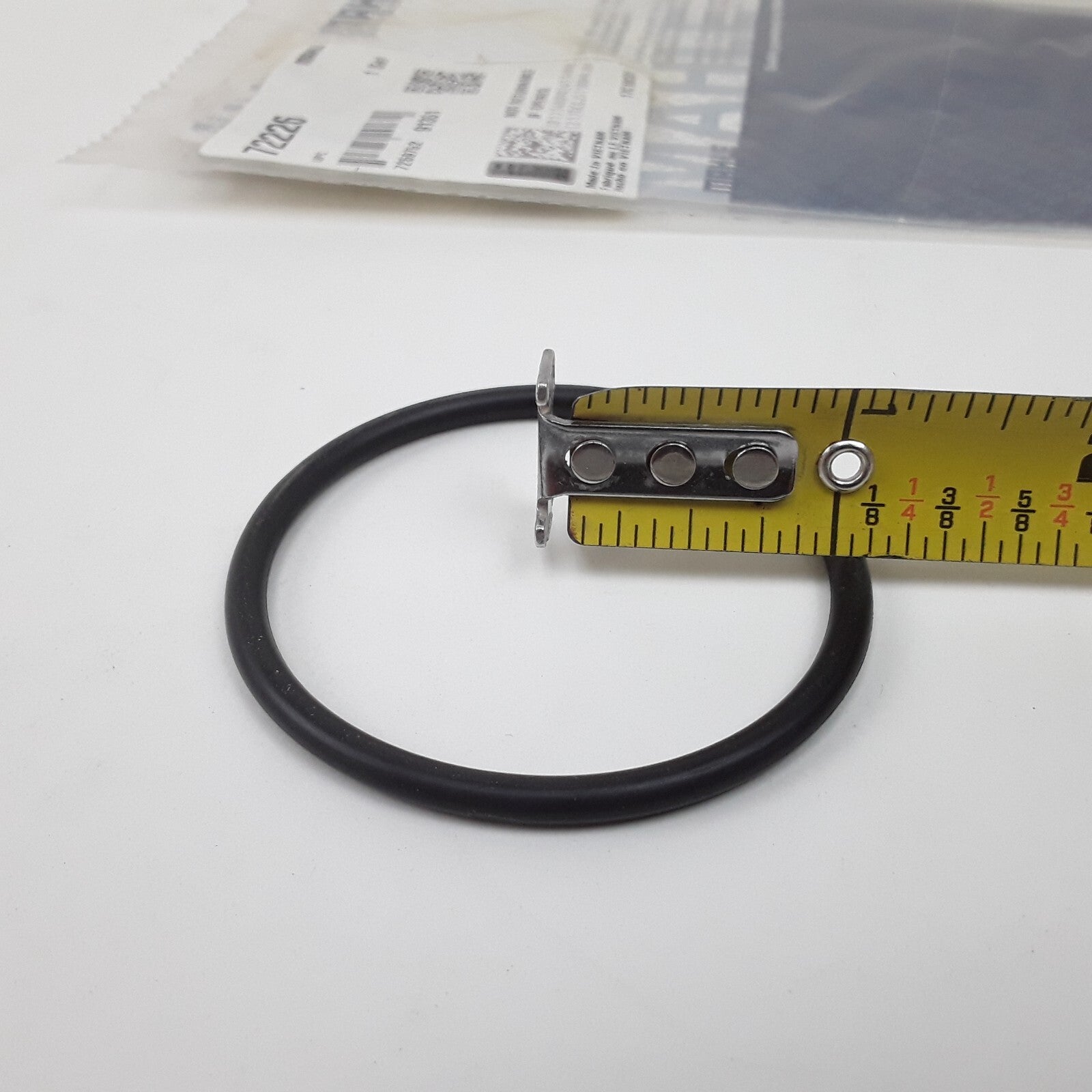 Car Truck Multi Purpose O-Ring Black Inside Diameter 1.98 IN Thickness 0.14 IN