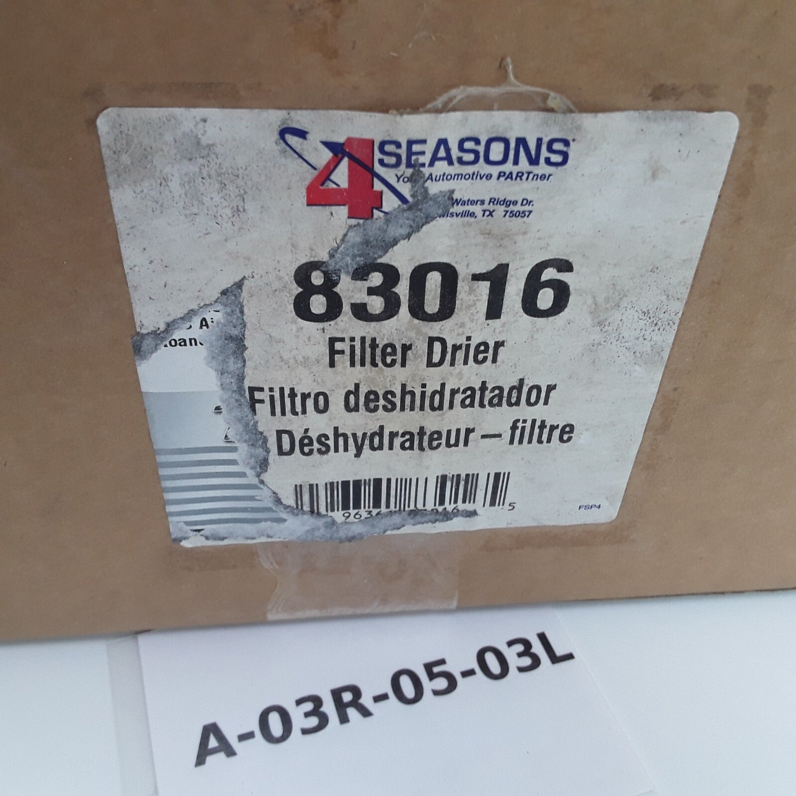 Four Seasons Filter Drier For Mercury Montego Ford Freestyle Five Hundred (2005)