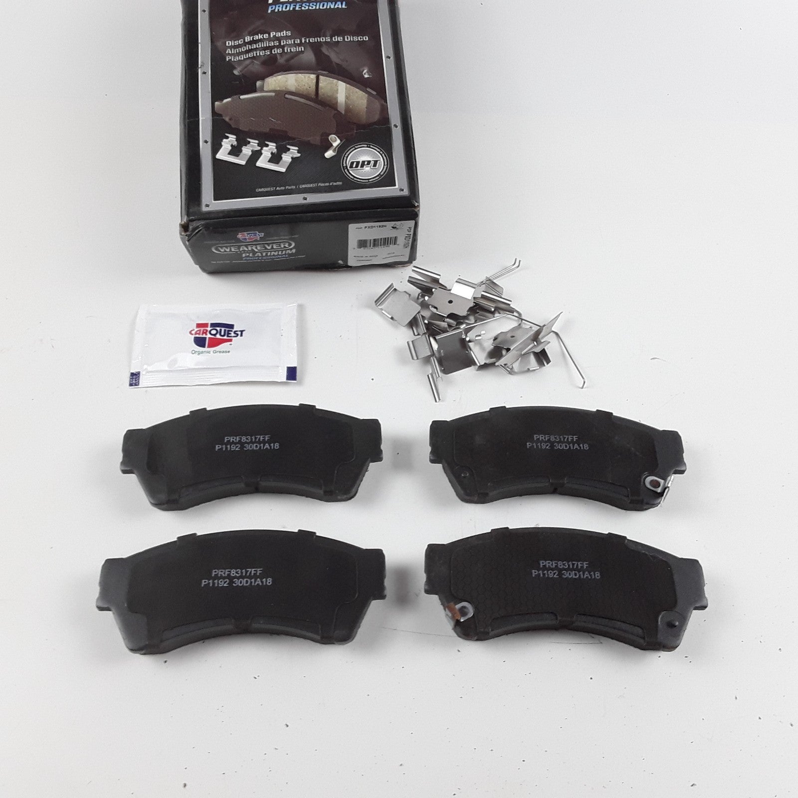 Wearever PXD1192H Front Disc Brake Pad Set Fits Mazda 6 2006-2007 2011 2013