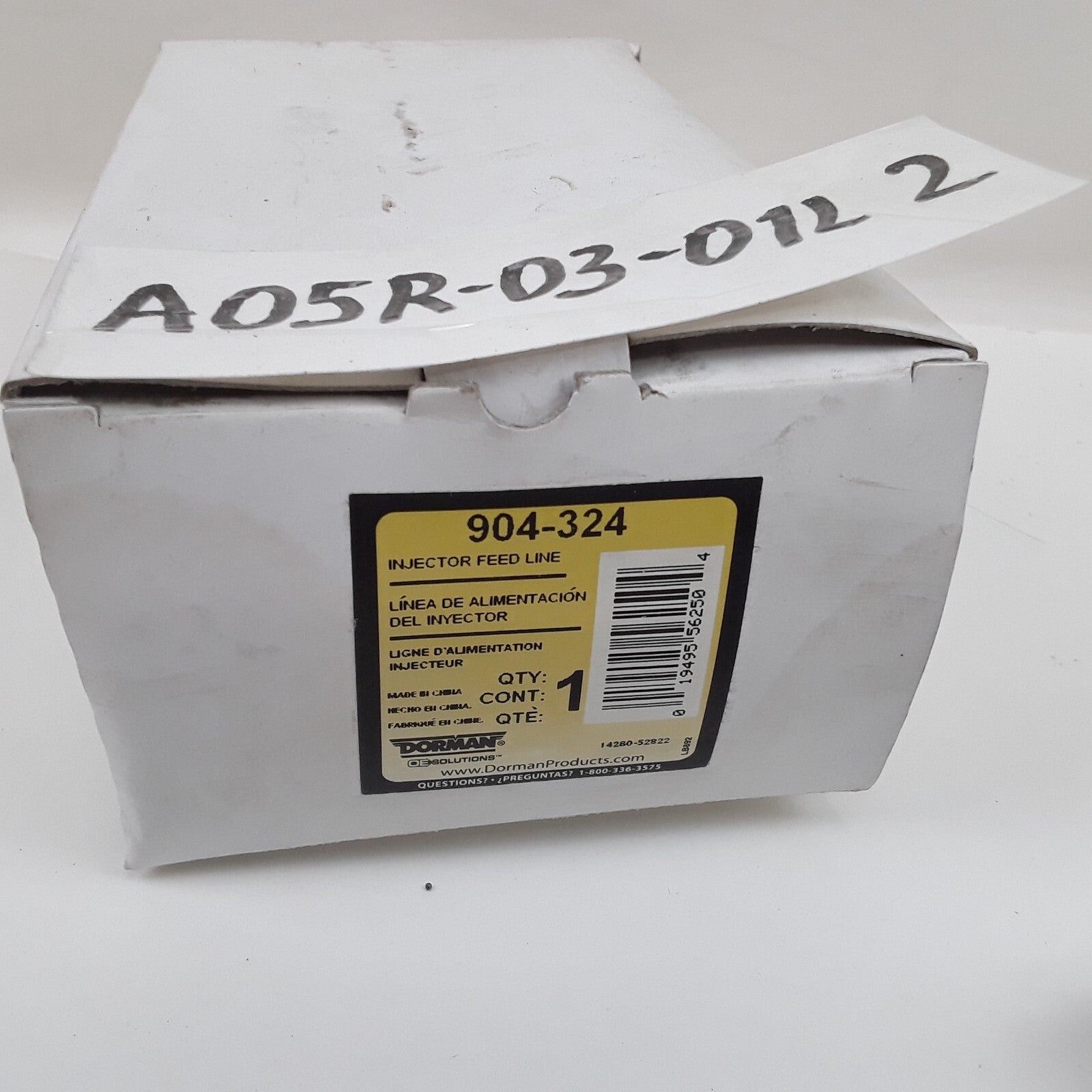 Dorman 904-324 Fuel Injector Feed Line Fits Dodge Ram 3500 Ram 2500 (2003-2009)