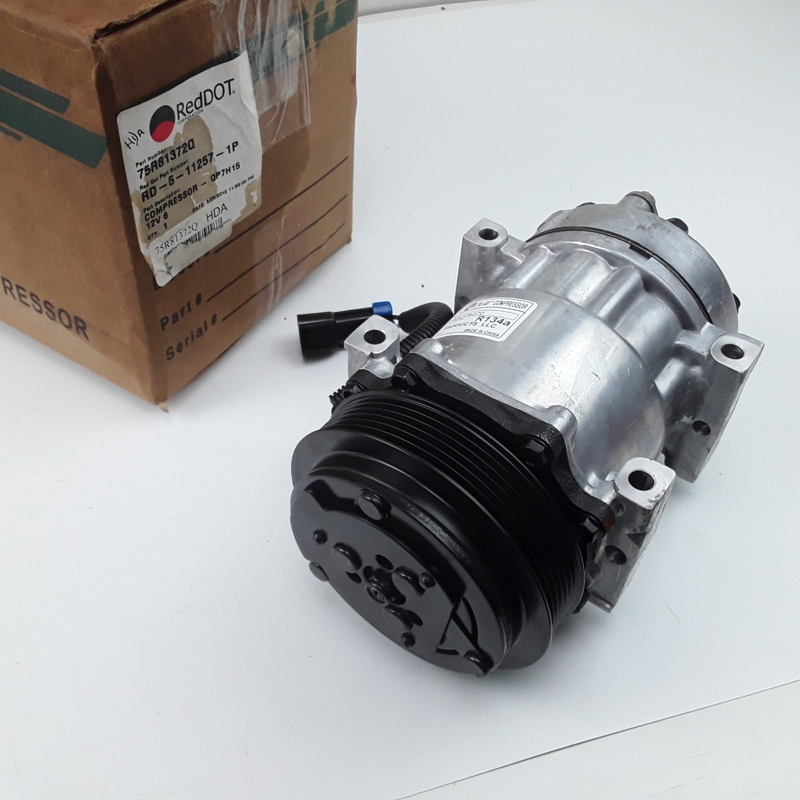 Red Dot 75R81372Q Compressor-QP7H15D Q4891 Fits Volvo VN VHD VNL VNM 2002-2016