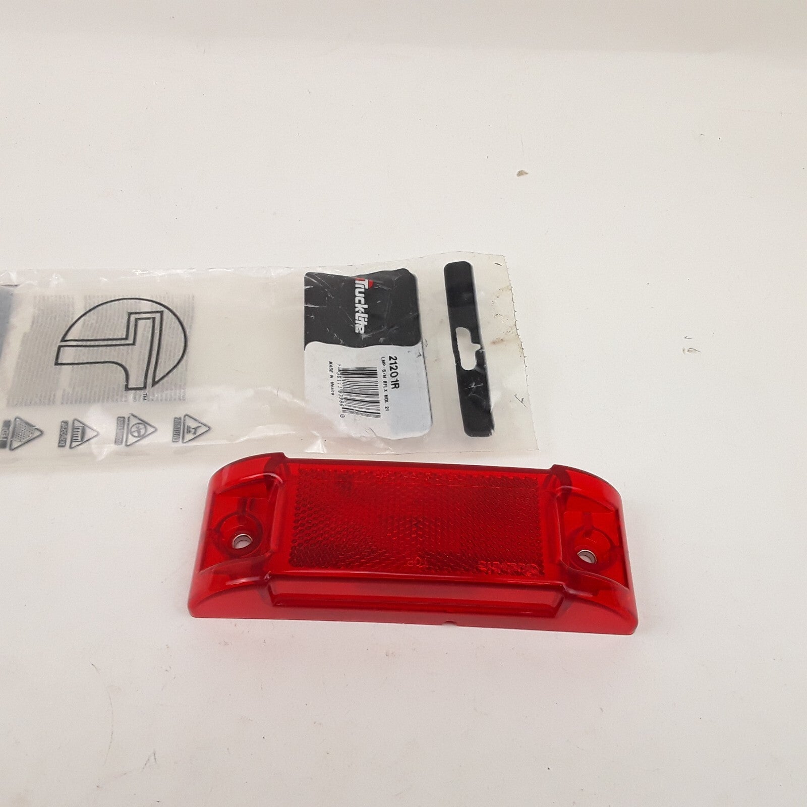 Truck-Lite 21201R Super 21 Reflectorized Lamp Red Incandescent Rectangular