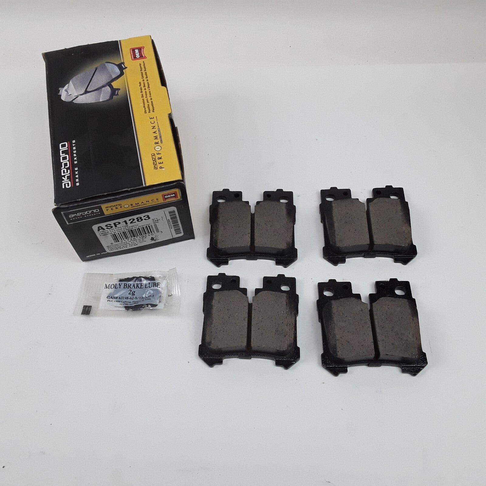 Rear Disc Brake Pad Set Fits Lexus LS460 LS600h 2008 2009 2020 2011 2012-2016