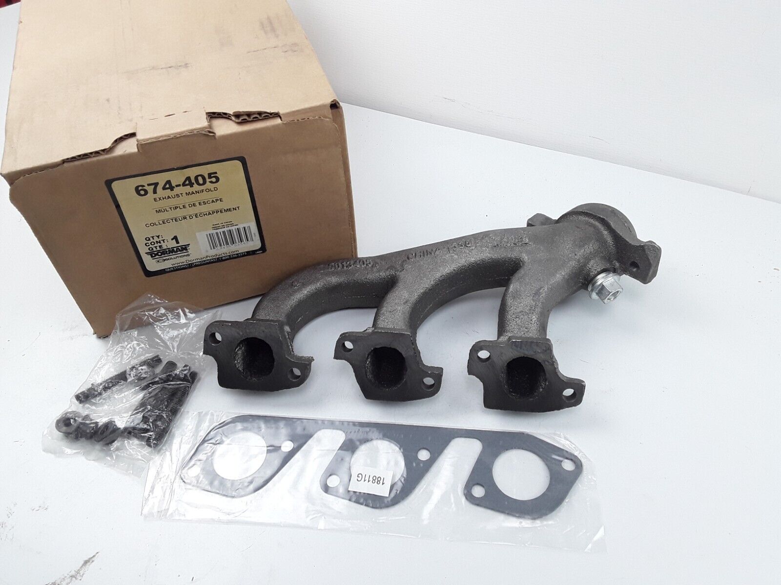 Exhaust Manifold Left For Ford E-150 E-250 Econoline Club Wagon F-150 1997 1998 - HotCarParts