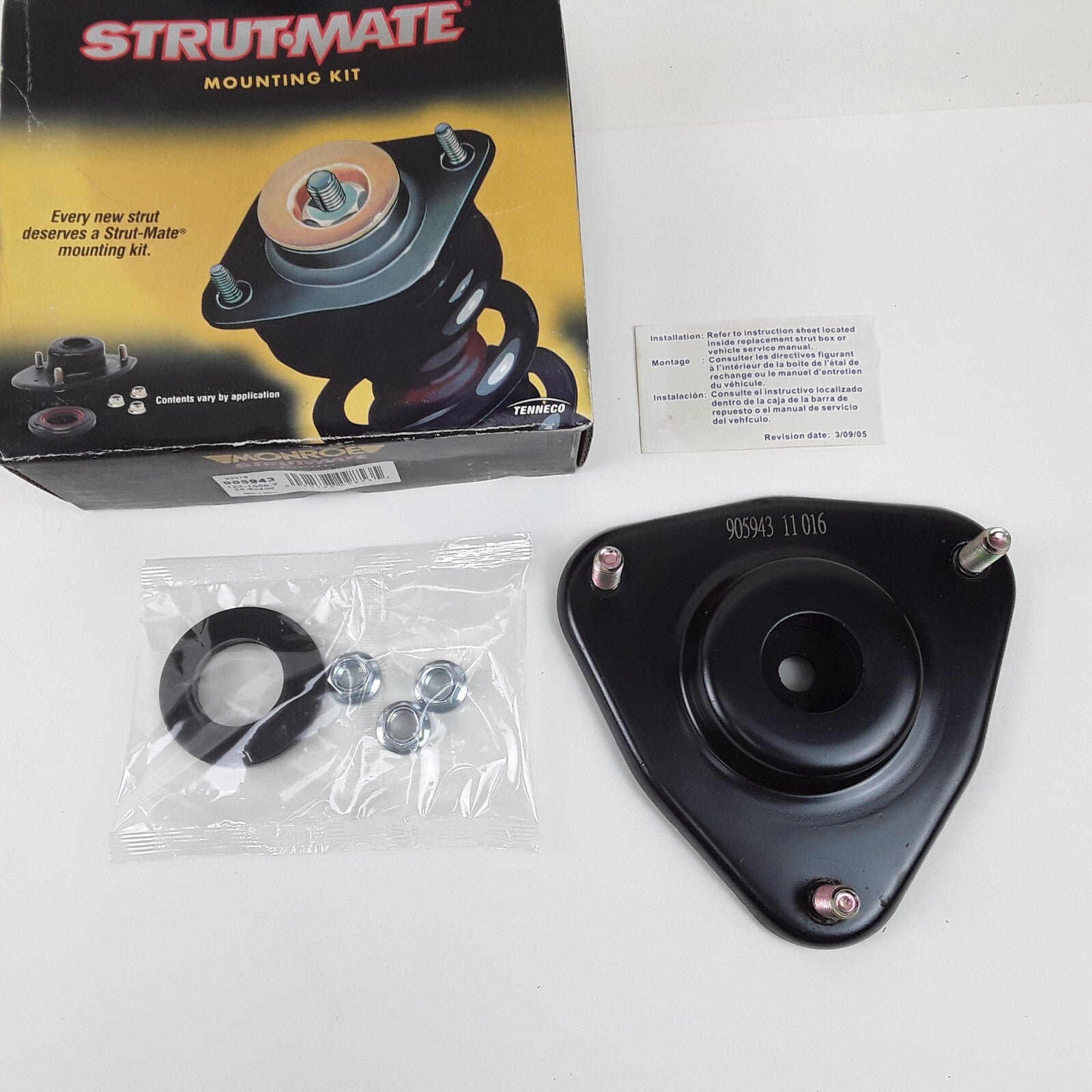 Monroe 905943 Front Suspension Strut Mount Fits Mitsubishi Lancer 2002-2004 2005