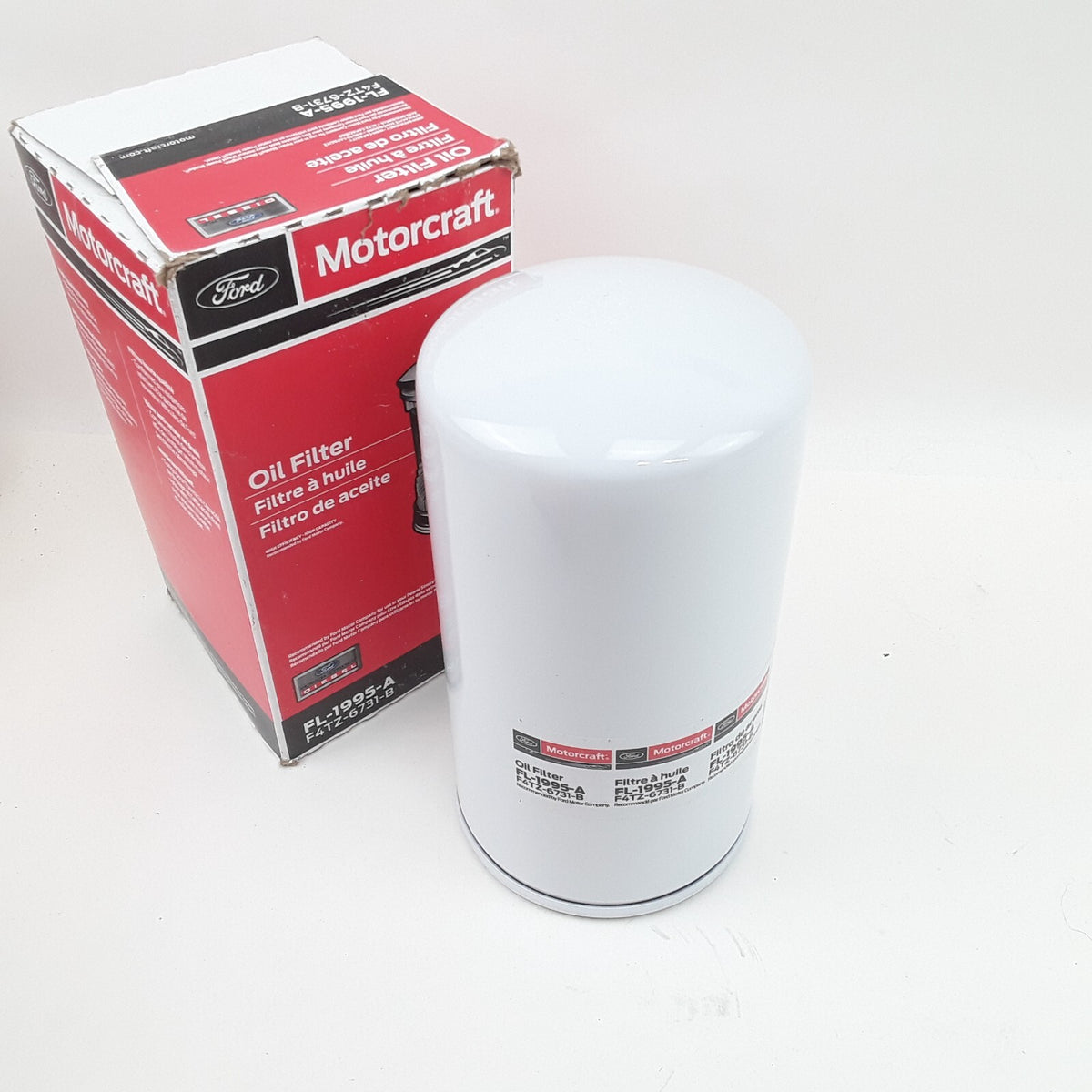 Motorcraft FL-1995A Engine Oil Filter Fits Ford Excursion F-250 F-350 1994-2003