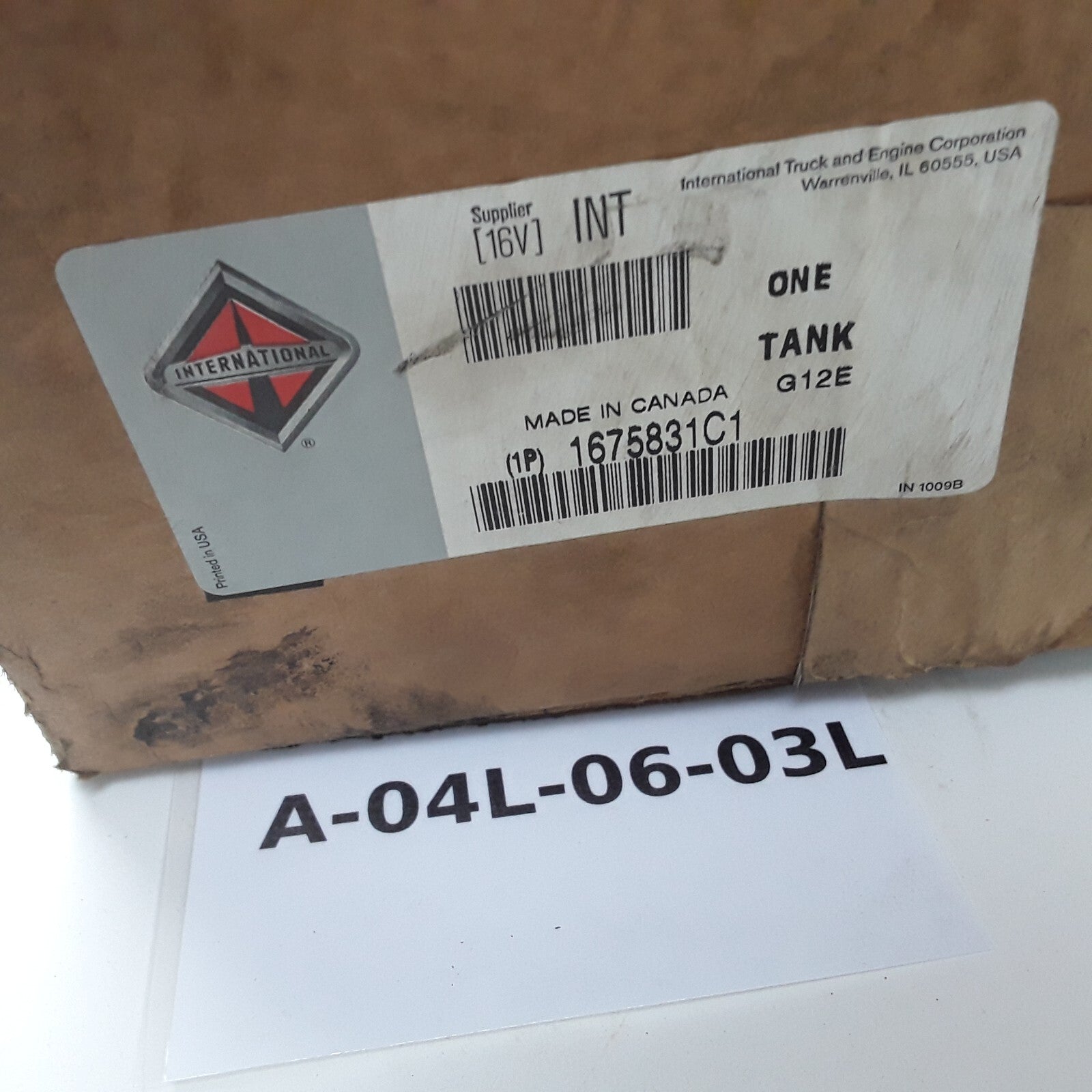 OEM Radiator Surge One Tank Fits International F5070 1995-2001 5070 1995-2000