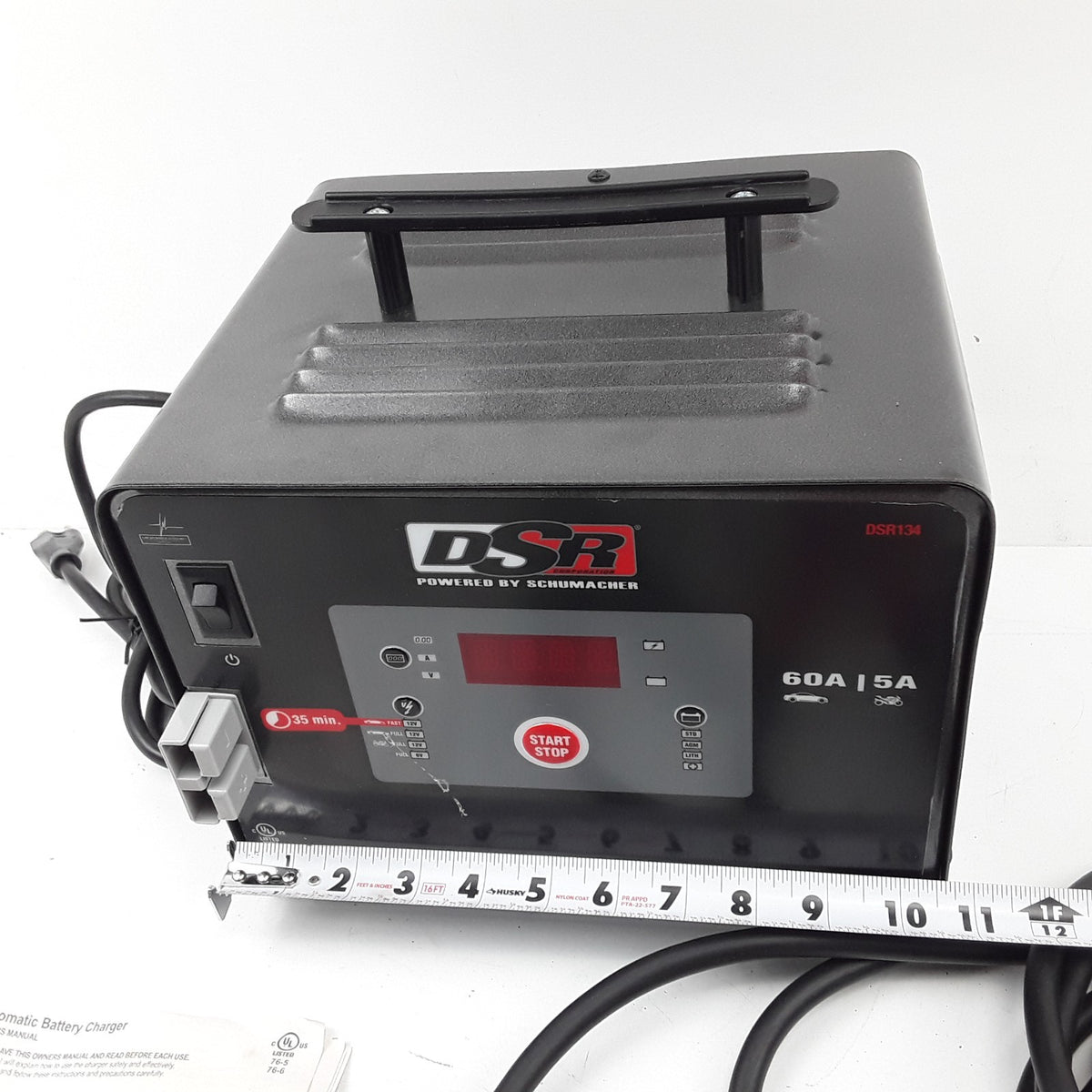 Fast Battery Charger 12V 60A Schumacher Electric DSR134 Professional Grade Rapid