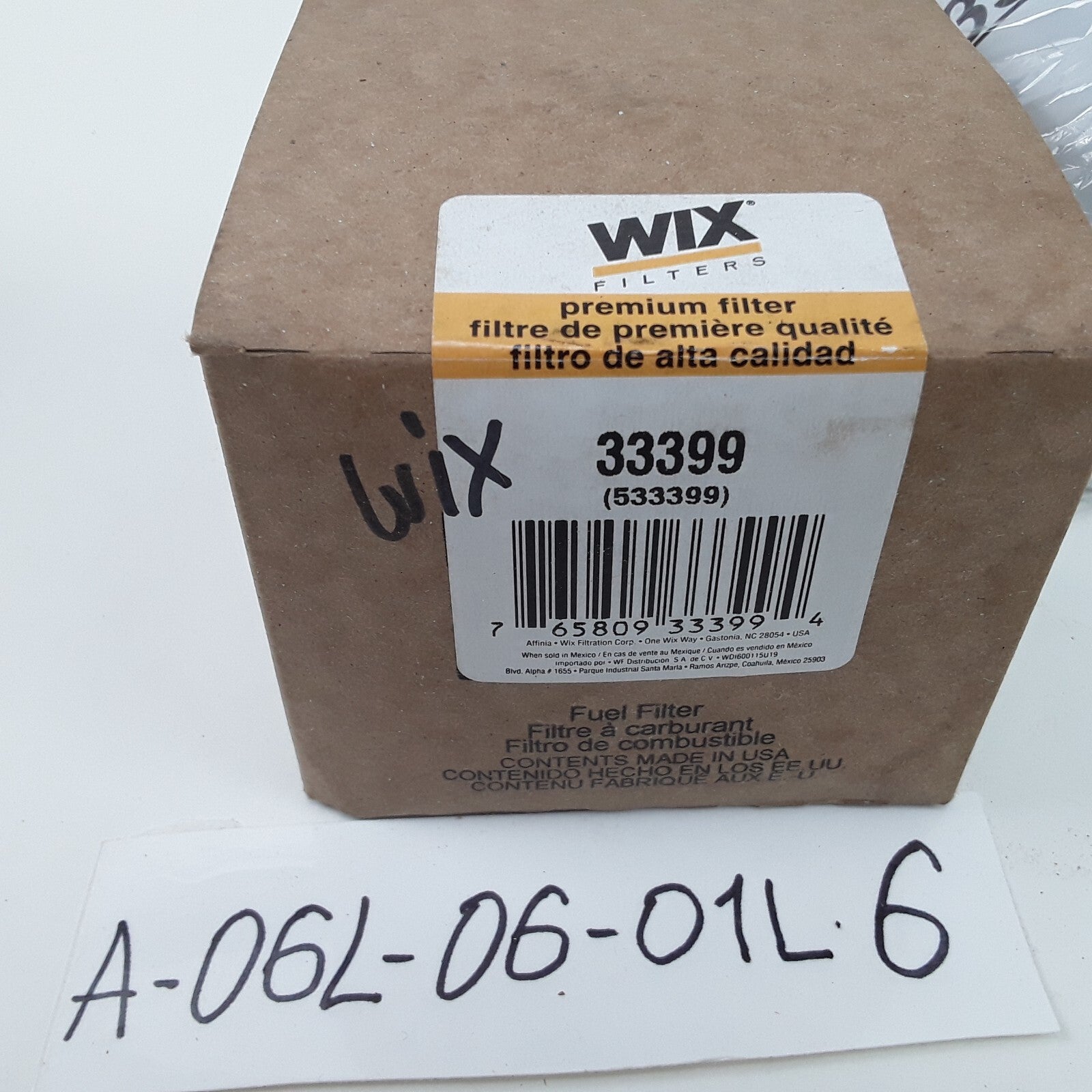 Spin-On Fuel Filter For Atlas-Copco Generators, Caterpillar Excavators Yanmar