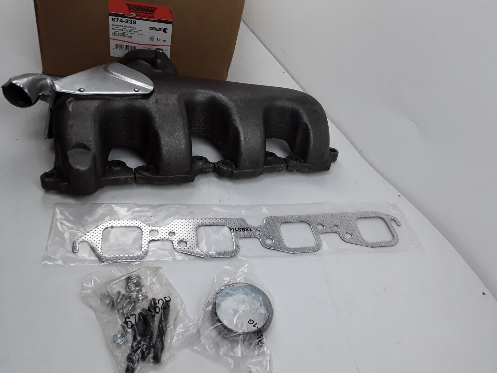 Exhaust Manifold W/Gaskets Hardware Dorman 674-239 For Chevrolet,GMC 1990-1998 - HotCarParts