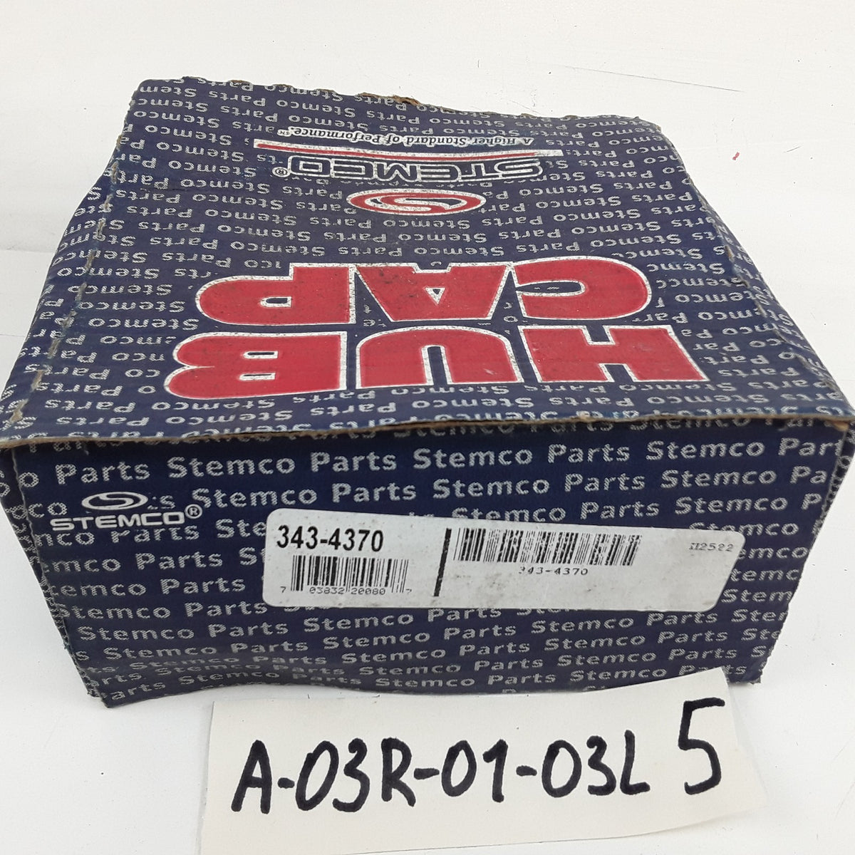 Stemco 343-4370 Aluminum Wheel Hub Cap Replaces TR3434370 343195 A23406 47548
