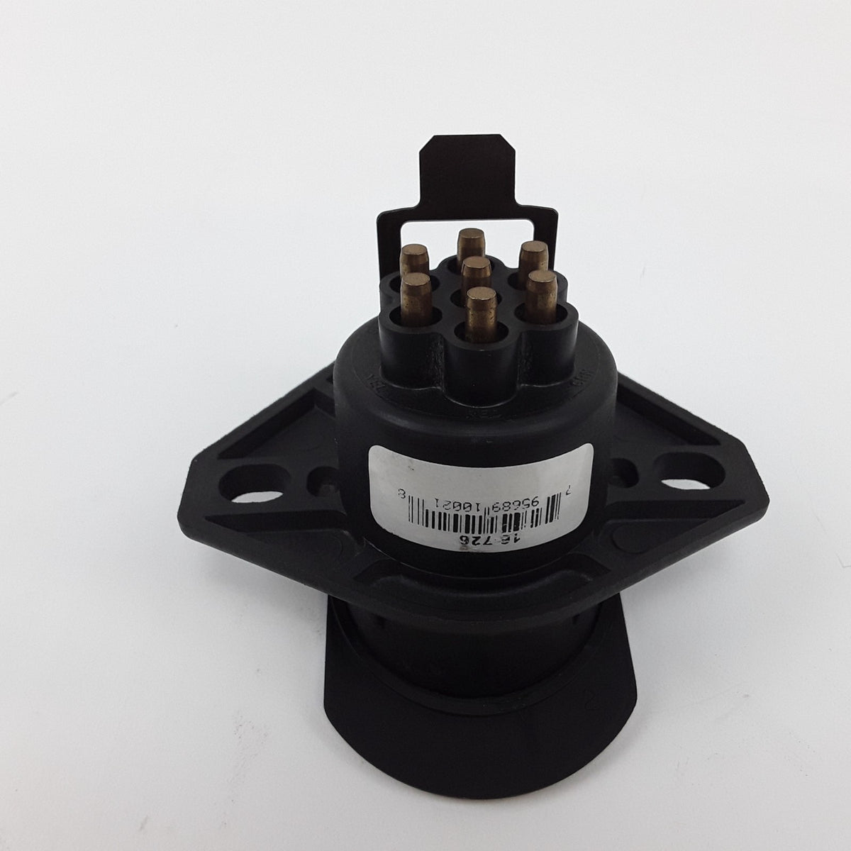 16-726 Phillips 7-Way Havy Duty STA-DRY 2-Hole Bullet w/locking clip Socket