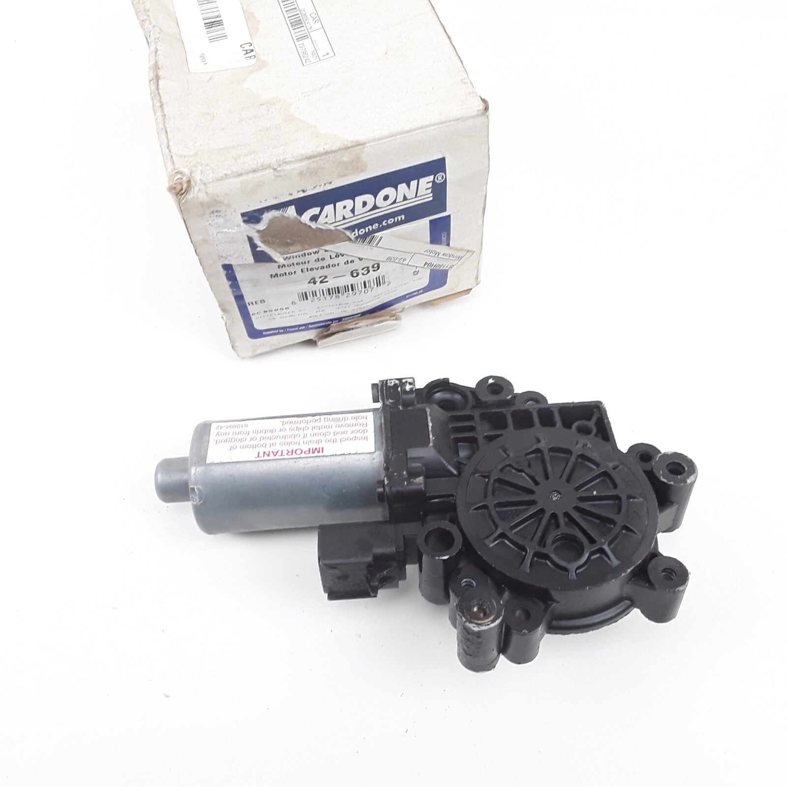 Cardone 42-639 Front Left Power Window Motor Reman For Jeep Commander 2007-2010