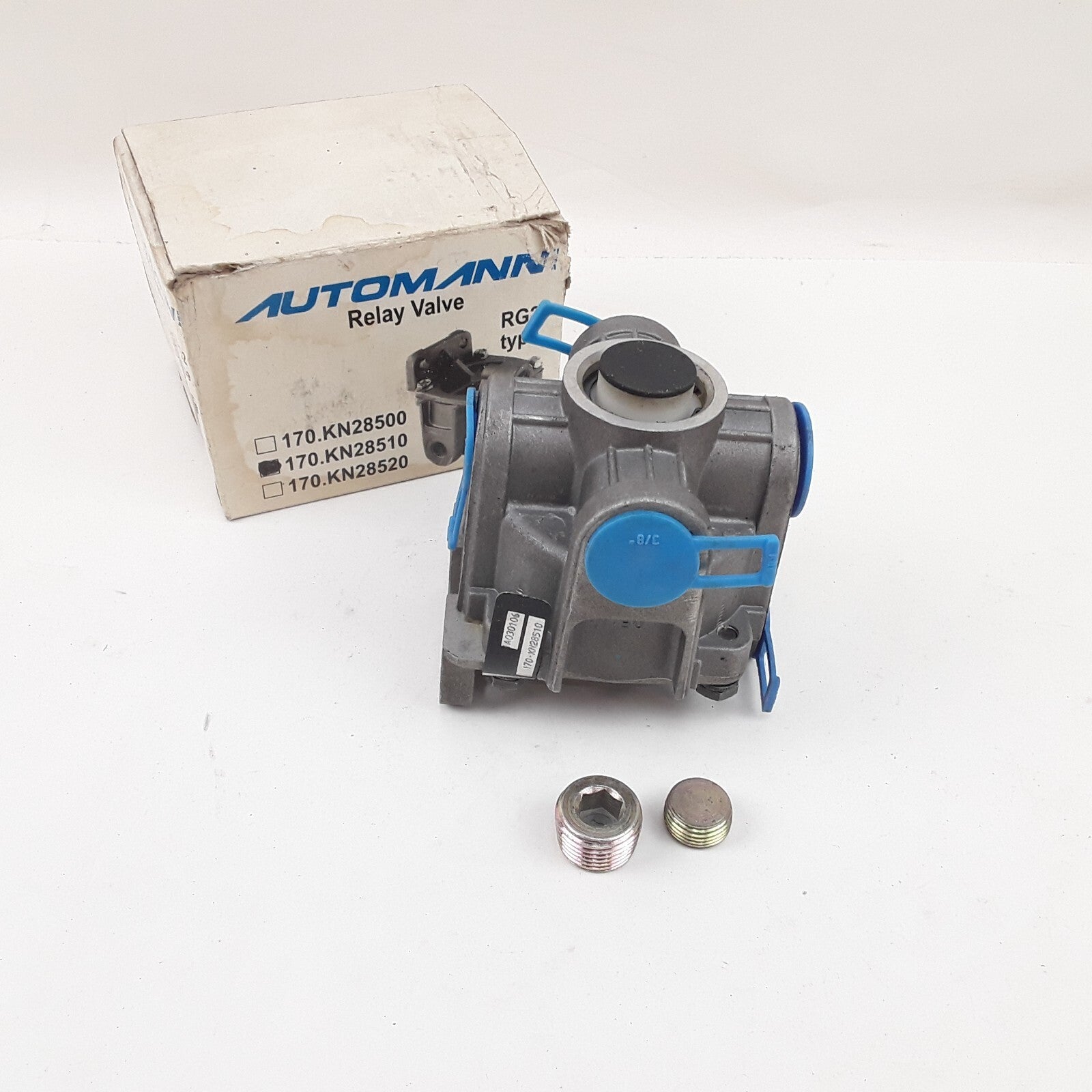Automann 170-KN28510 Truck RG-2 Type Relay Valve 5.6 PSI Crack Pressure