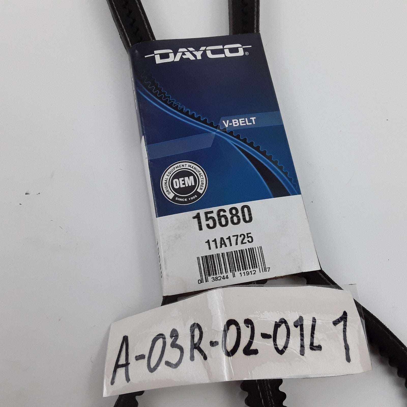 Dayco 15680 V-Belt For Oldsmobile Dodge Chrysler Pontiac International 1953-1966