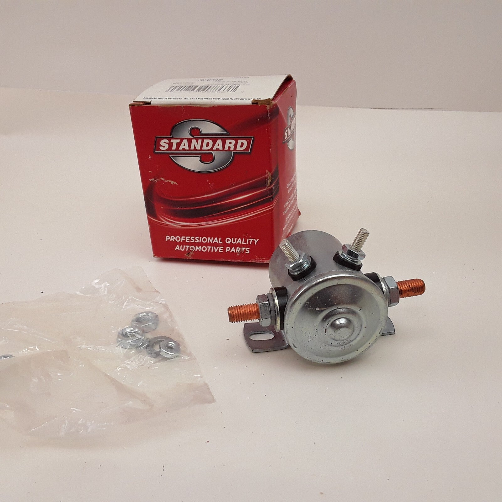 Standard Motor Products SS-608 Heavy-duty Starter Solenoid Silver 80 A