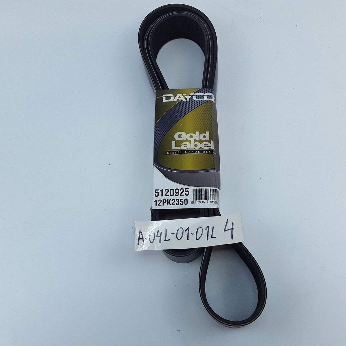 Dayco 5120925 Serpentine V-Belt Fits Kenworth T800 W900 2003 2004 2005 2006 2007