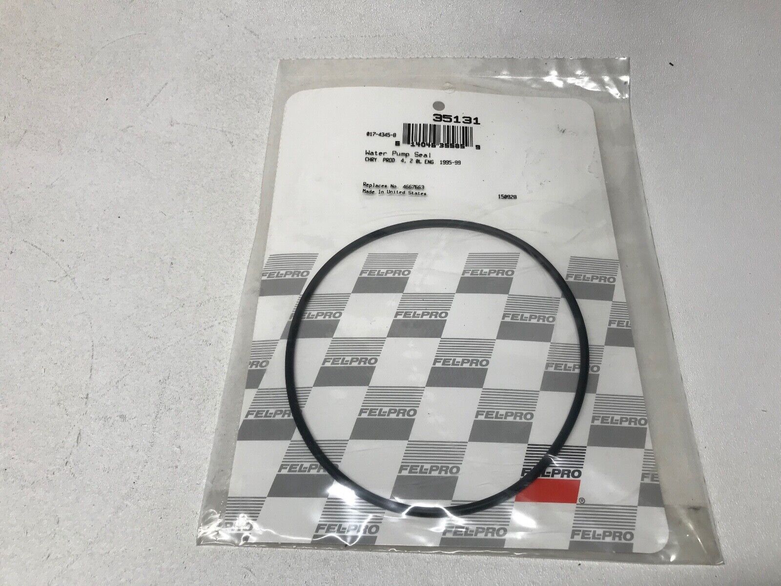 Engine Water Pump Gasket Fel-Pro 35131 for Chrysler, Dodge, Mitsubishi, Plymouth - HotCarParts