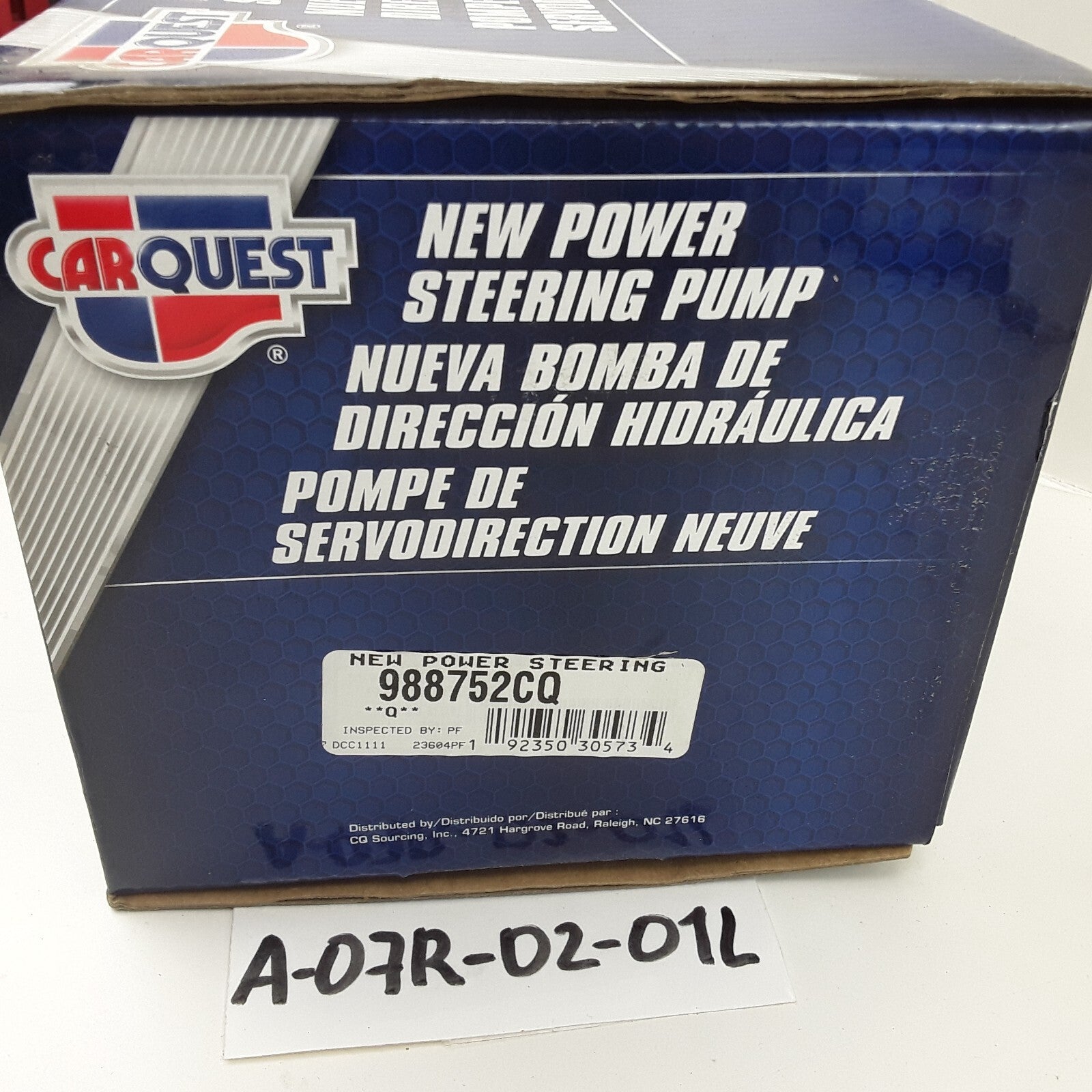 NEW Power Steering Pump Fits Plymouth Chrysler Dodge 1996-2000 Carquest 988752CQ