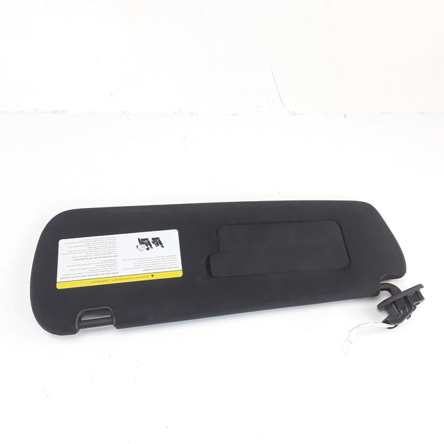 Driver Left Side Alcantara Black Sun Visor For Tesla Model S 1587796-04-B