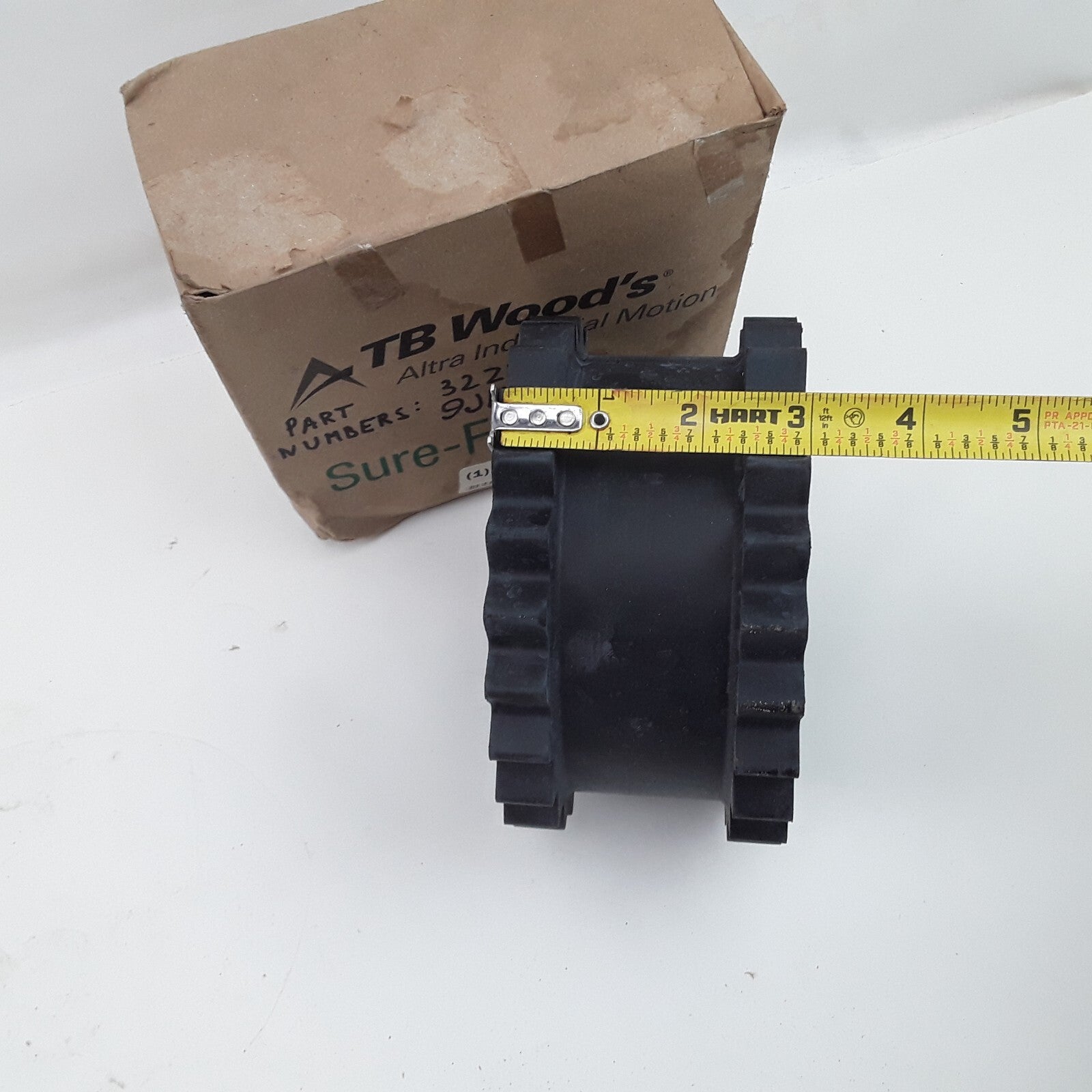 TB Woods Sure-Flex Sleeve Coupling Insert 9Je Epdm Rubber For Heavy Duty Truck