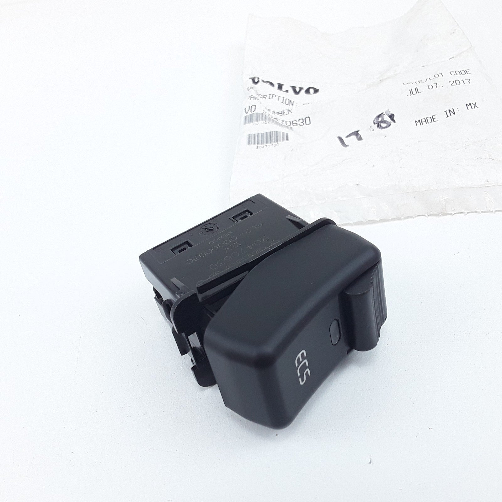 Volvo 20470630 Genuine Electronic Air Suspension (ECS) Rocker Switch Button