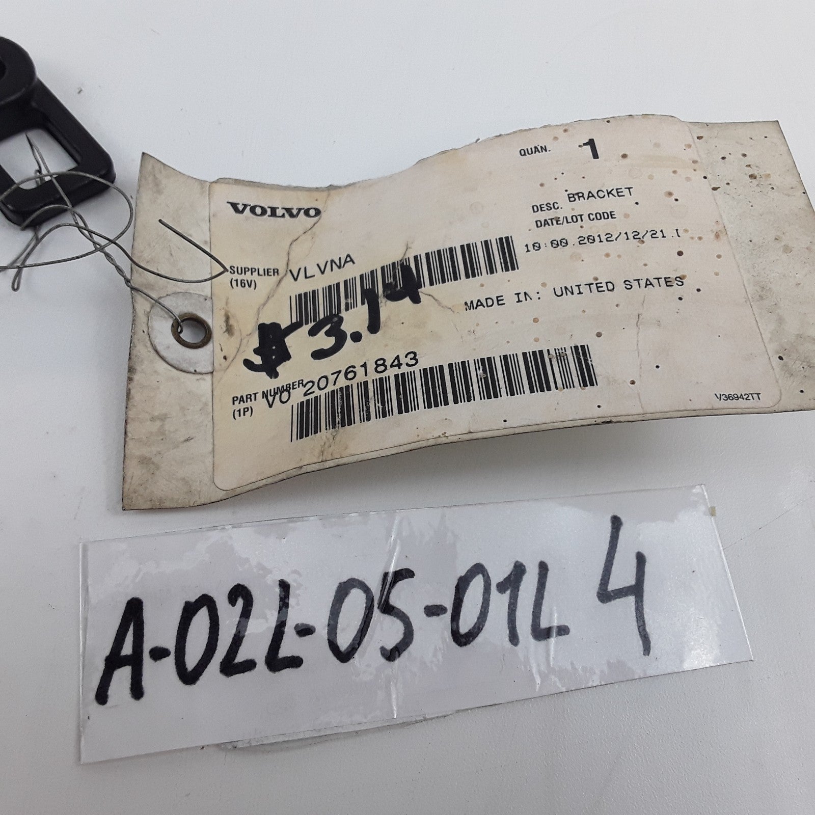 Genuine Volvo 20761843 Cab Linkage Bracket Assembly For Volvo Trucks