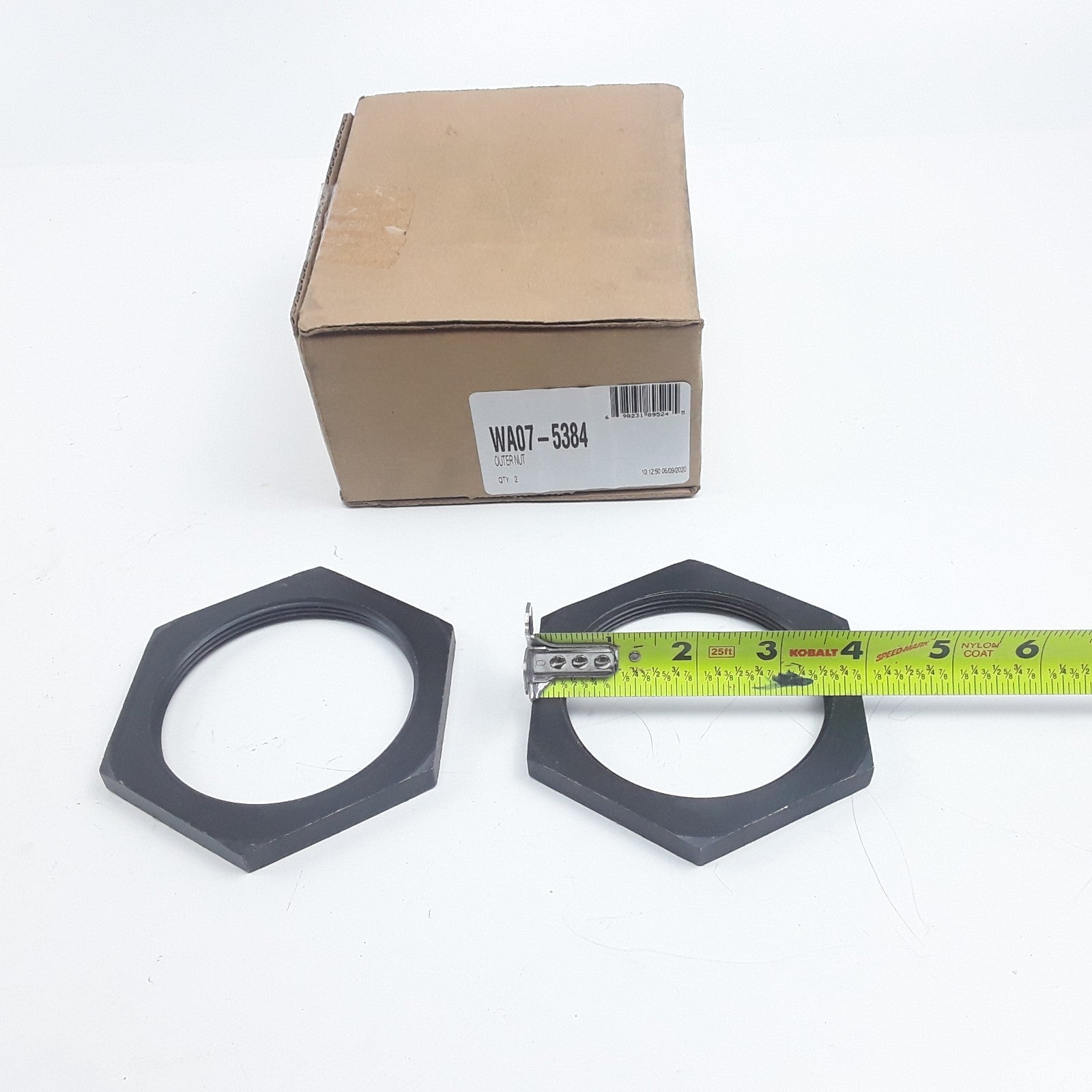 World American WA07-5384 Spindle Nut Outer 3 1/4"-12 Thread, 4" A.F 1" Thickness