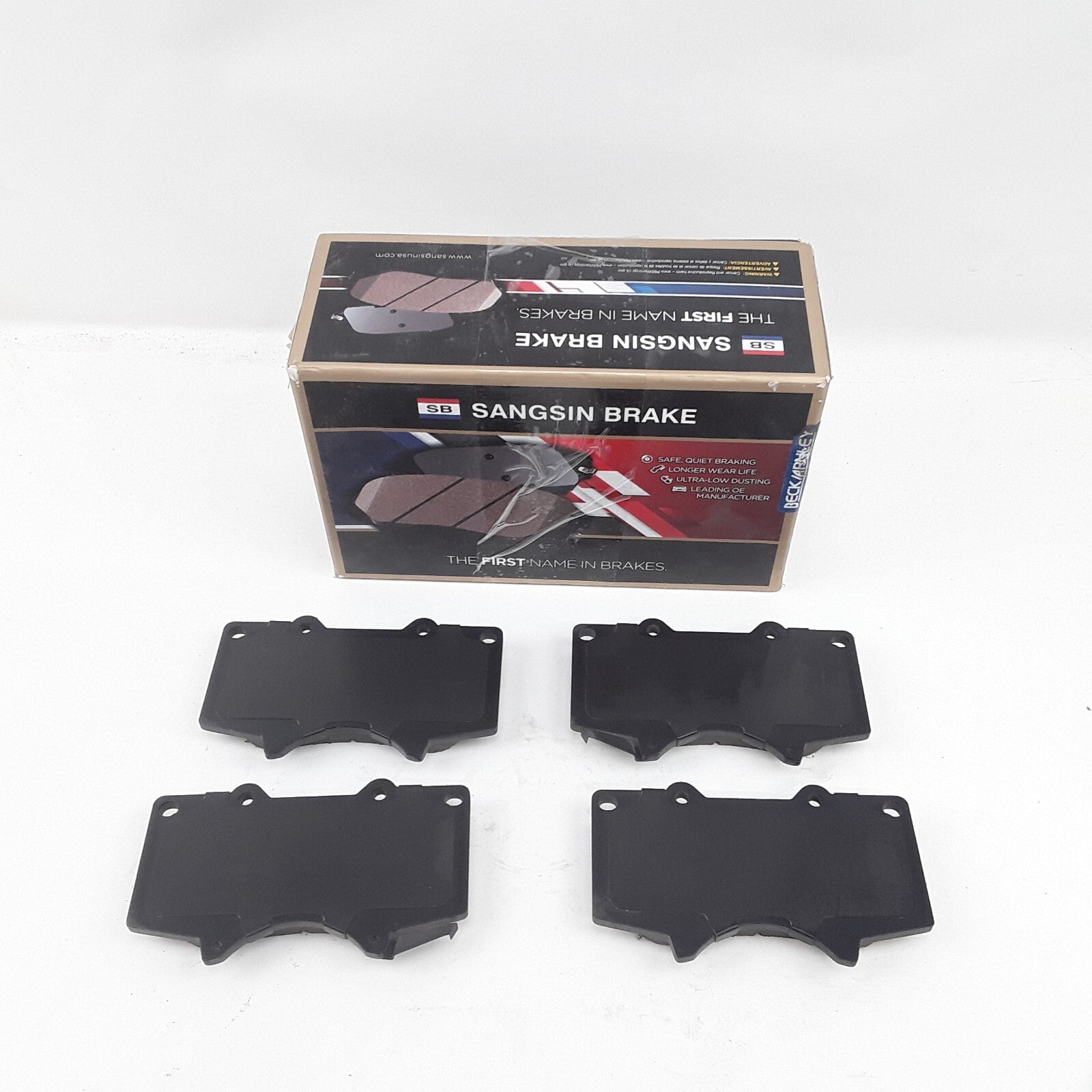 Front Disc Brake Pad Set Fits Lexus GX460 GX470 Toyota Tacoma Tundra (2000-2023)